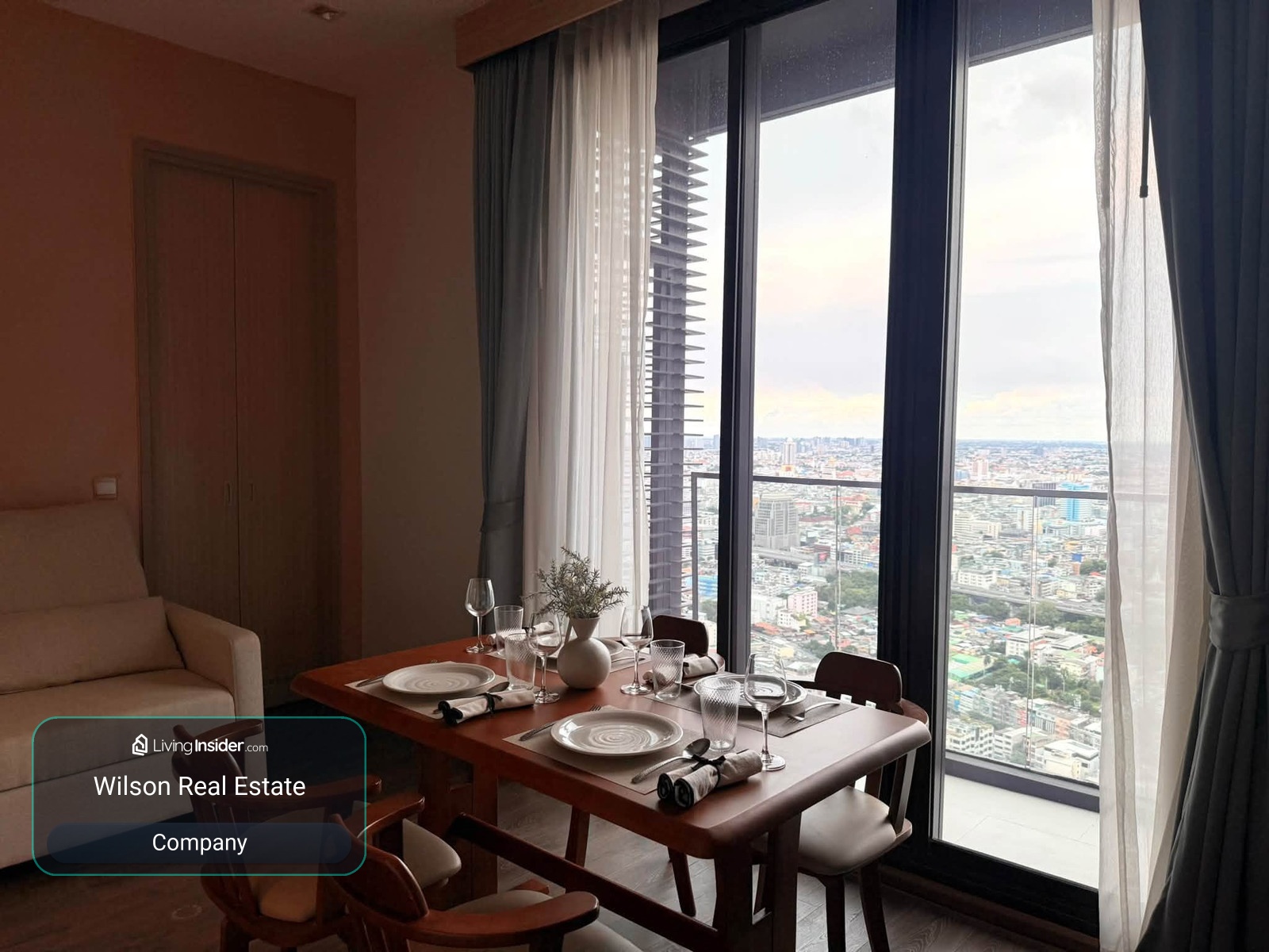 🏙️ ให้เช่า 𝗧𝗛𝗘 𝗔𝗗𝗗𝗥𝗘𝗦𝗦 𝗦𝗜𝗔𝗠–𝗥𝗔𝗧𝗖𝗛𝗔𝗧𝗛𝗘𝗪𝗜 | 𝗖𝗢𝗥𝗡𝗘𝗥 𝗨𝗡𝗜𝗧 ✨ | 𝟮 𝗕𝗘𝗗𝗥𝗢𝗢𝗠𝗦 | 69 ตร.ม. | ชั้น 40+ | ใกล้ BTS ราชเทวี 150 ม. – รูปที่ 2