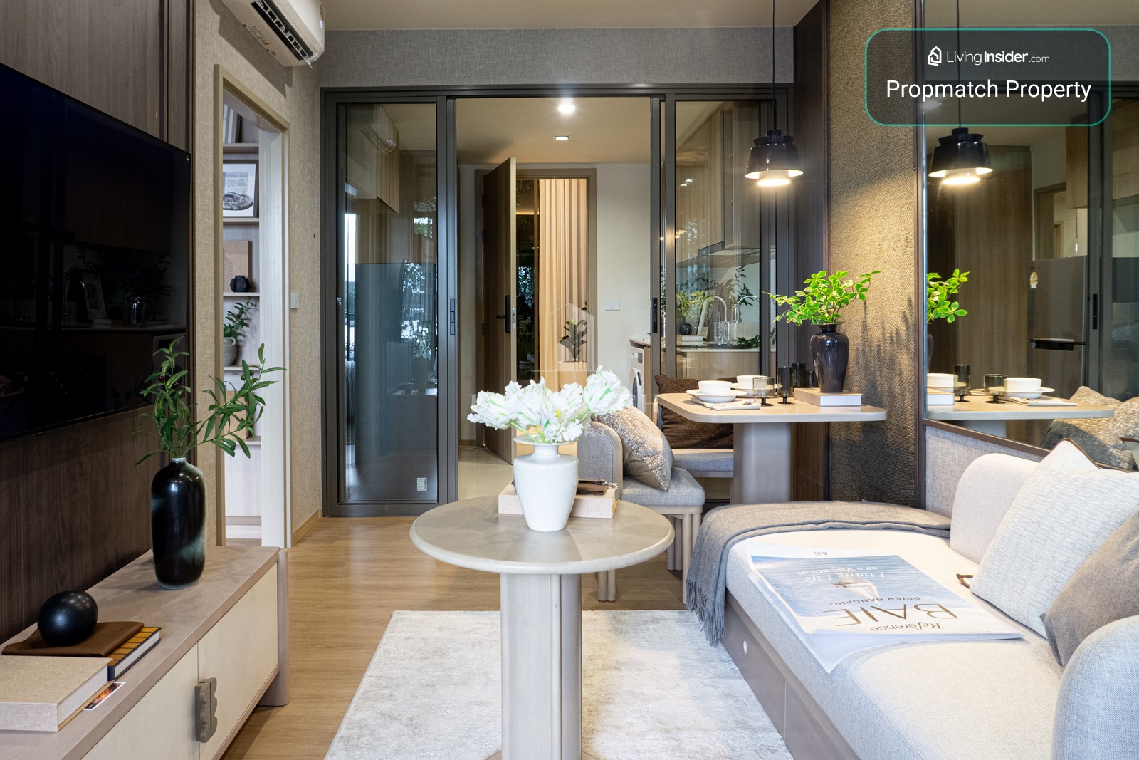 ✨Flash Deal ✨ Reference BAIE River Bangpho ( 1Bed 1Bath 45.6SQM.) Ready to move in! Only 5,790,000 baht Tel.0981315848 @propmatch – รูปที่ 2