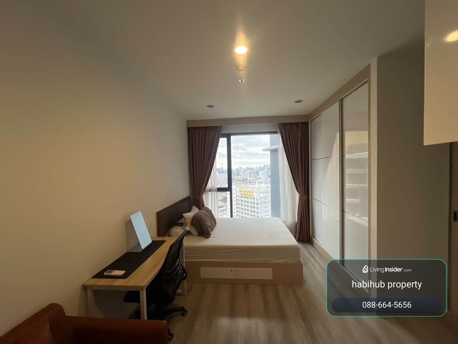 🏠✨ ไอดีโอ โมบิ อโศก (Ideo Mobi Asoke)| เช่าคอนโด 1 ห้องนอน (HBH-RP-244) – รูปที่ 2