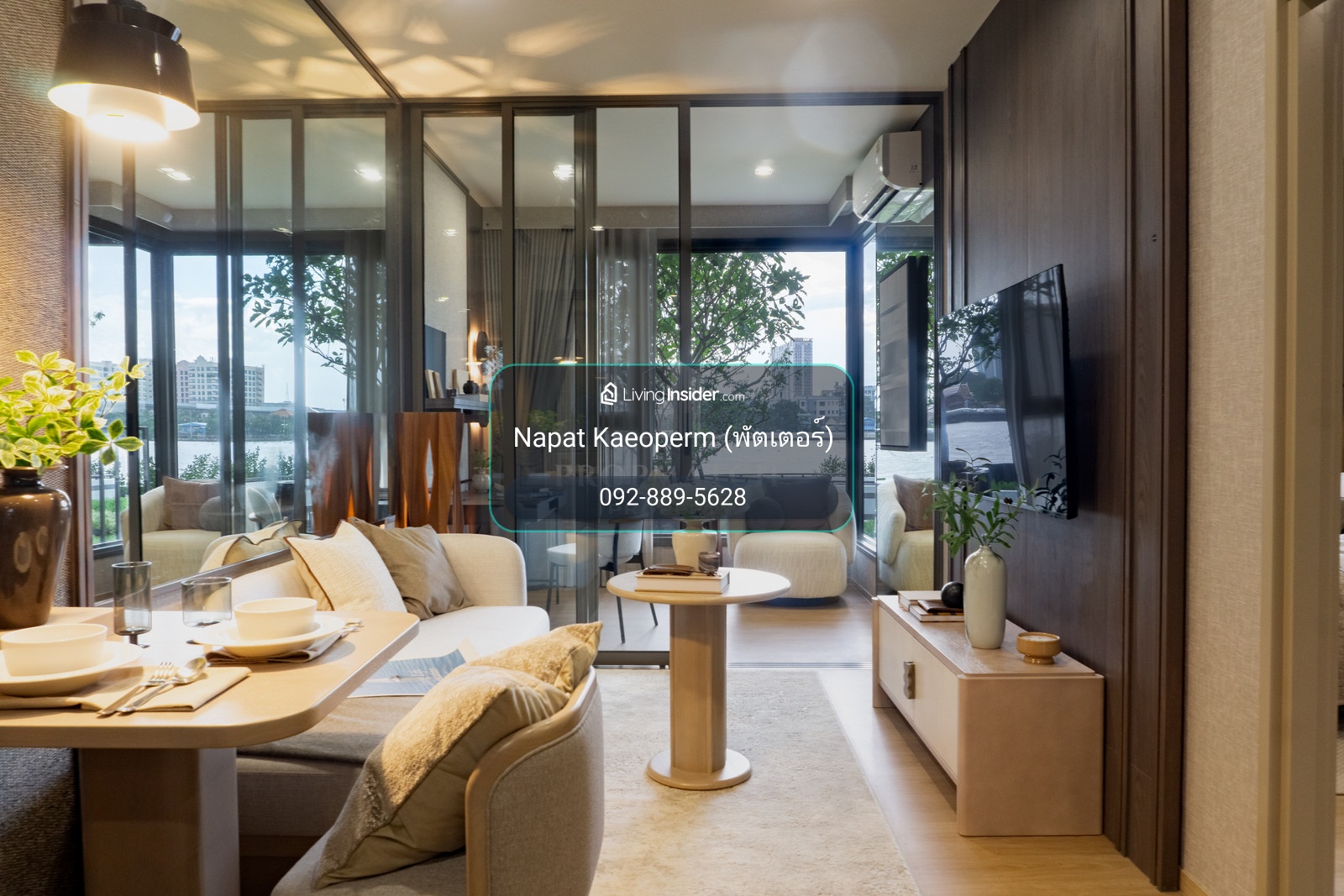 💙ราคาดีที่สุด💙Reference BAIE River Bangpho 46Sqm 1B1B simplex 🔥5.79 Mb🔥ติดMrt บางโพ โครงการใหม่สุดหรูวิวแม่น้ำ สนใจติดต่อพัตเตอร์ 0928895628 line:plustor_ss – รูปที่ 4