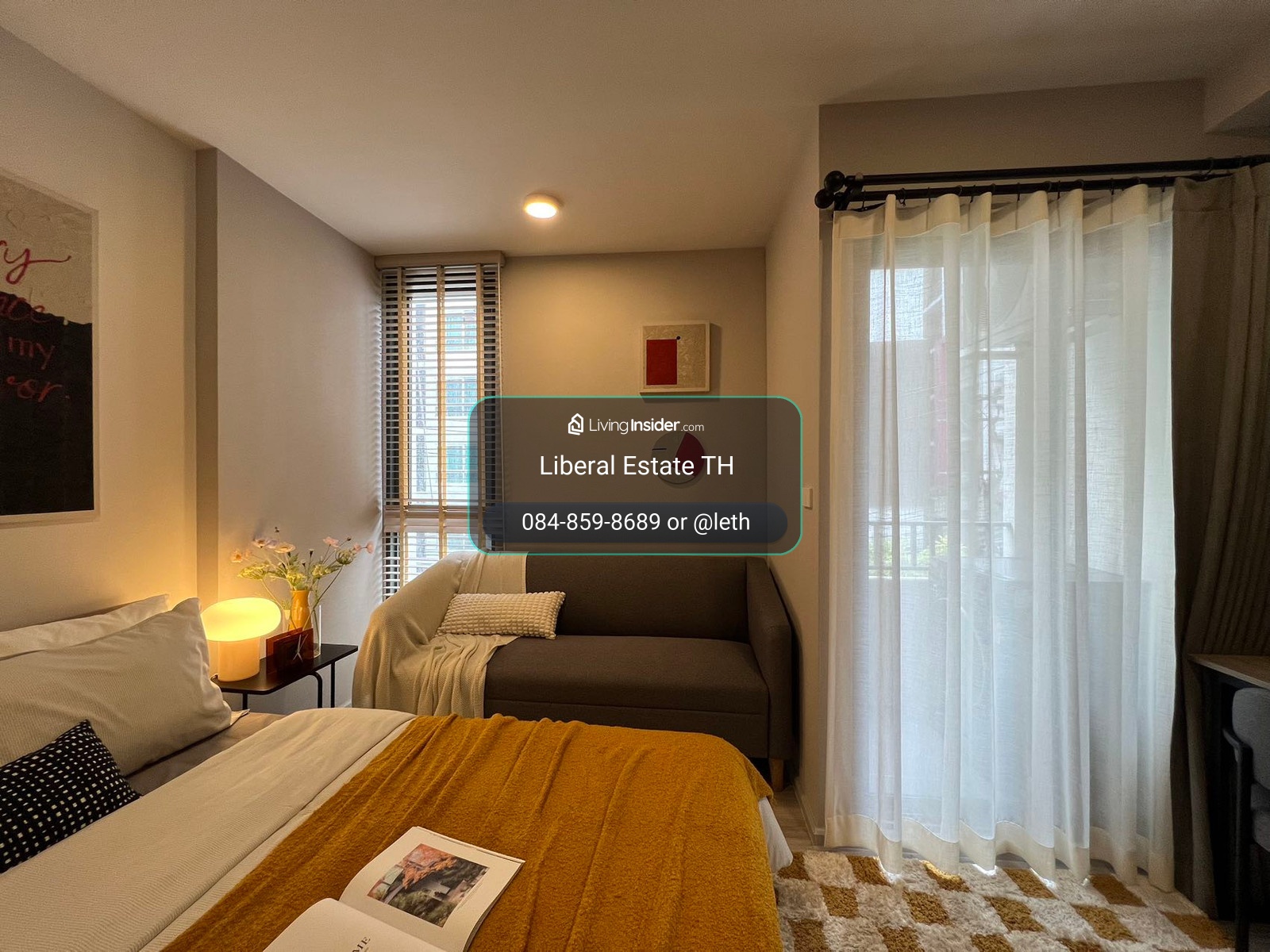 LTH16219 - Condo For Sale Modern Studio @ QUINTARA MHy'GEN RATCHADA - HUAI KHWANG | 3.02MB | 23.98 sq.m. | 1 Bath | MRT Huai Khwang | ขายคอนโด สไตล์โมเดิร์น รัชดา-ห้วยขวา – รูปที่ 3