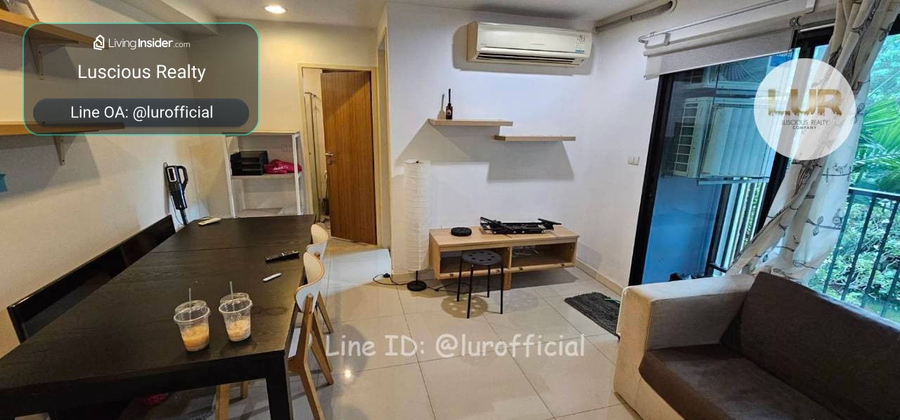 คอนโดให้เช่า ใกล้ BTS เอกมัย ห้องทิศตะวันออก วิวสวน เฟอร์ครบพร้อมอยู่ 📍Zenith Place Sukhumvit 42 – รูปที่ 2