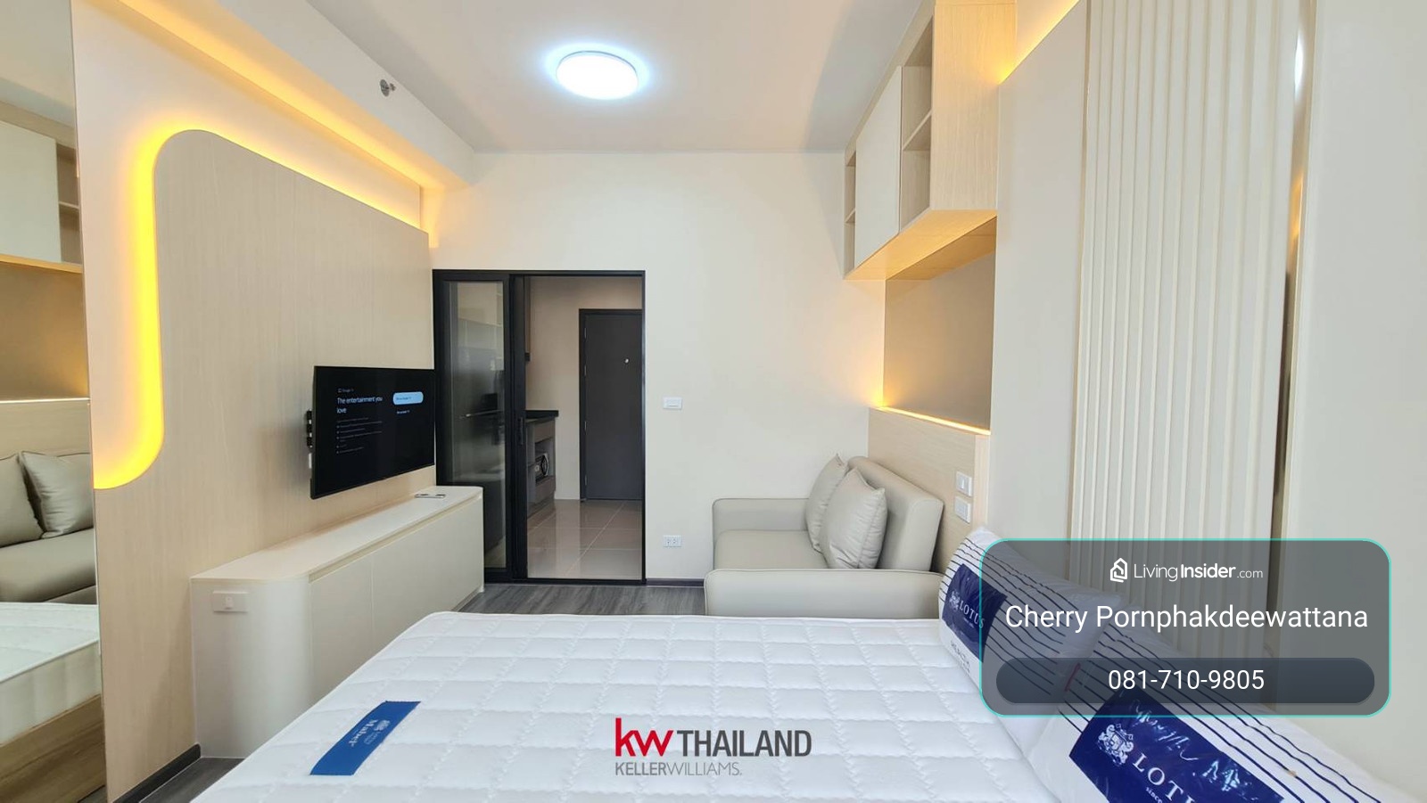 🔥🔥ปล่อยเช่าด่วนคอนโด ไอดีโอ รามคำแหง-ลำสาลี ห้องใหม่ บิวท์อินสวยมาก✨ ใกล้ MRT แยกลำสาลี‼️ – รูปที่ 3