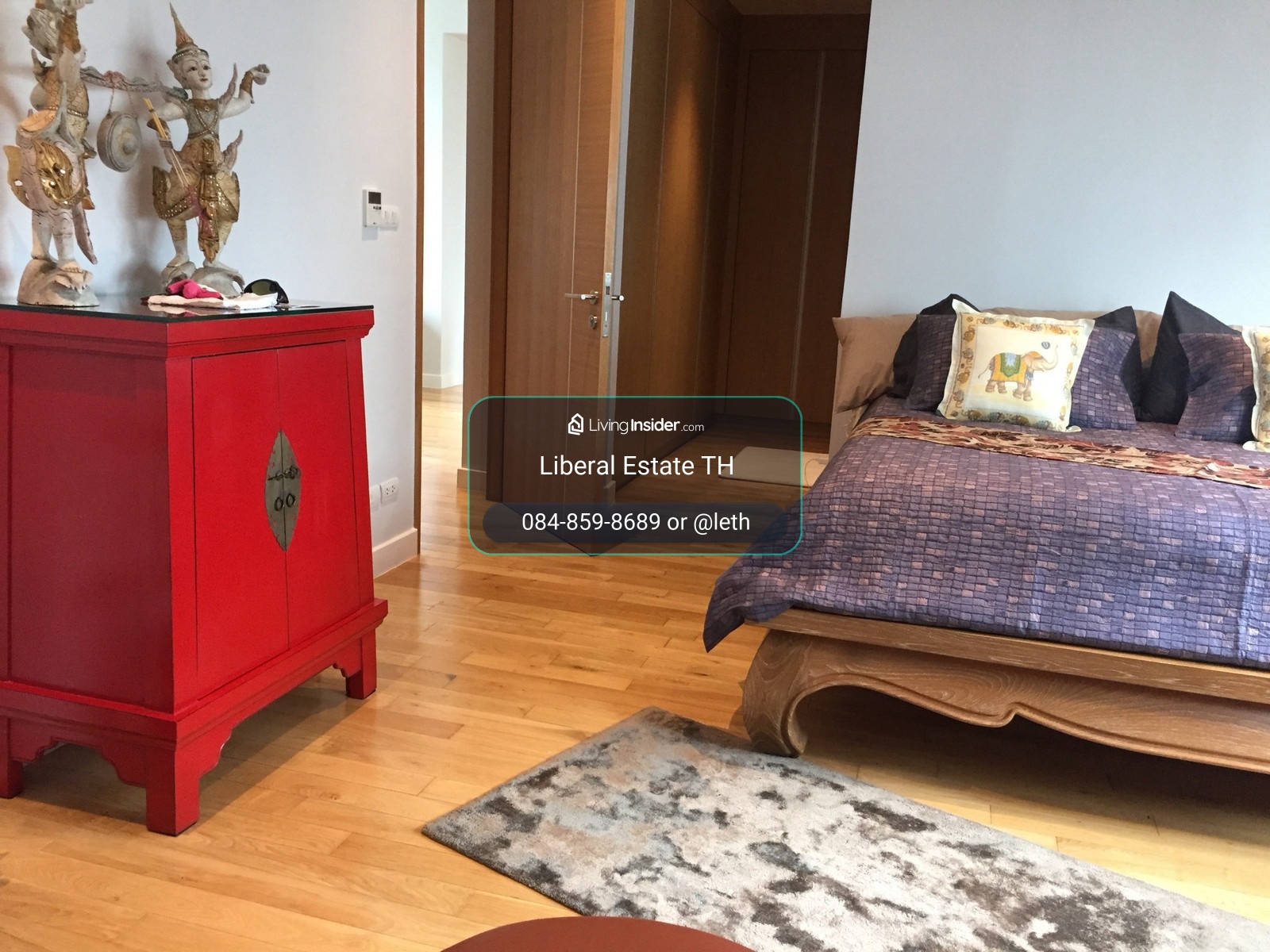 LTH16226 - MILLENNIUM RESIDENCE ASOK for Rent | 2+1 Beds 3 Baths | 128 sqm | BTS Asok  – รูปที่ 3