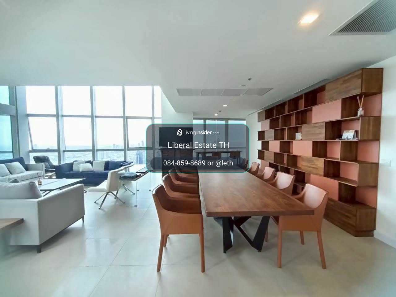 LTH16232 - Condo FOR RENT THE RIVER CONDOMINIUM | Duplex Penthouse | 410 sq.m. | 3 Bed 4 Bath | BTS Charoen Nakhon | 400K/Month | คอนโดให้เช่า เจริญนคร – รูปที่ 4