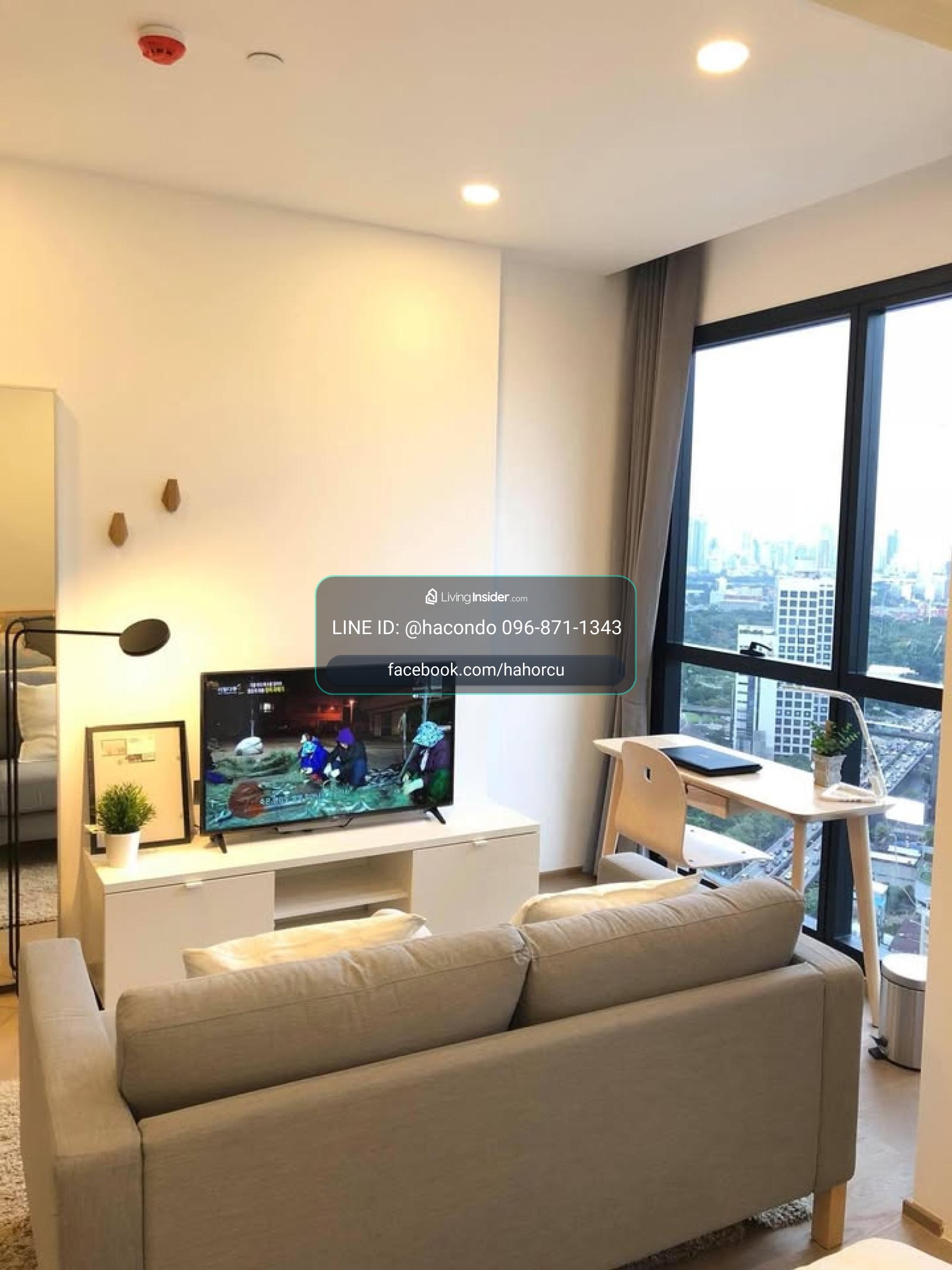 Ashton Chula - Silom【𝐒𝐄𝐋𝐋】พื้นที่ยืดหยุ่น ปรับเป็นมุมทำงานหรือพักผ่อนได้ง่าย ติดต่อไลน์ไอดี: @hacondo – รูปที่ 3