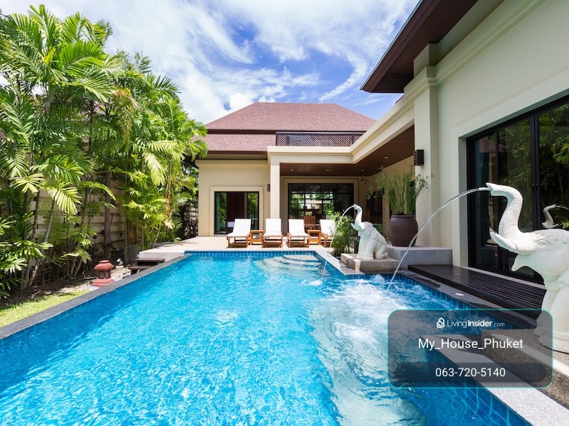 For Rent | Elegant 3-Bed Canal-Side Pool Villa in Nai Harn, Phuket  – รูปที่ 3
