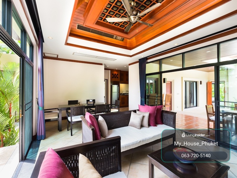 For Rent | Elegant 3-Bed Canal-Side Pool Villa in Nai Harn, Phuket  – รูปที่ 4