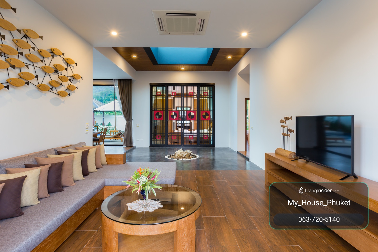ให้เช่าพูลวิลล่า | 3 ห้องนอน สไตล์โมเดิร์นเซน โซนหาดในหาน ภูเก็ต – รูปที่ 4