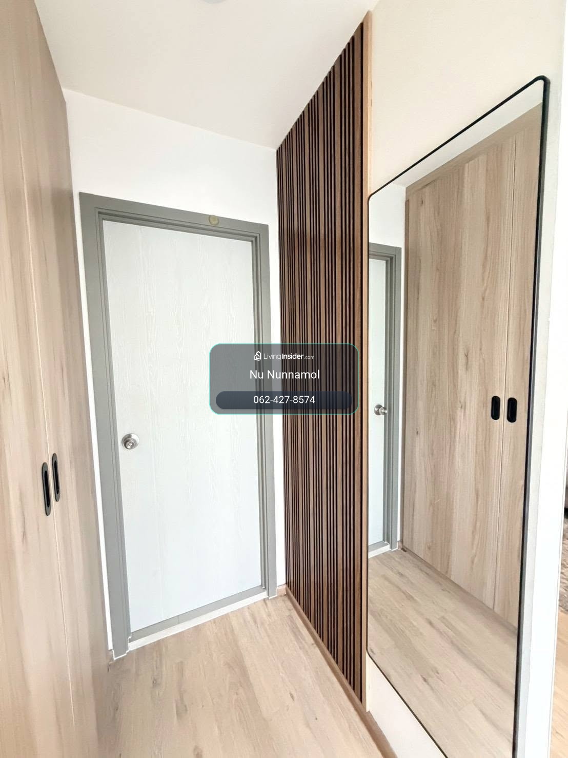 oneder kaset studio room, walk-in Closet, room size 26 square meters, Building C, 6th floor – รูปที่ 2
