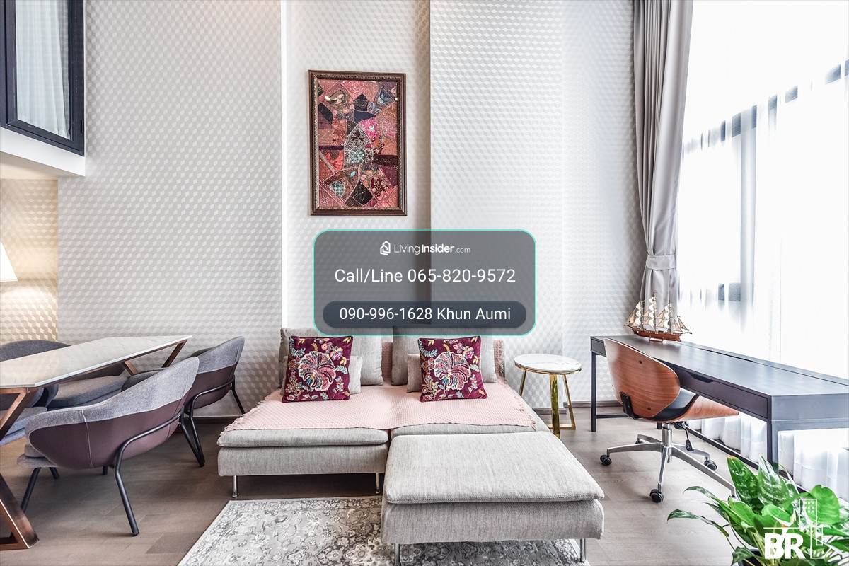🔥 Available 20Oct26🔥Loft 1B1B 47 sqm. Park Origin Ratchathewi 35K/Month Call Ms.Angel(Aumi)0658209572 – รูปที่ 2