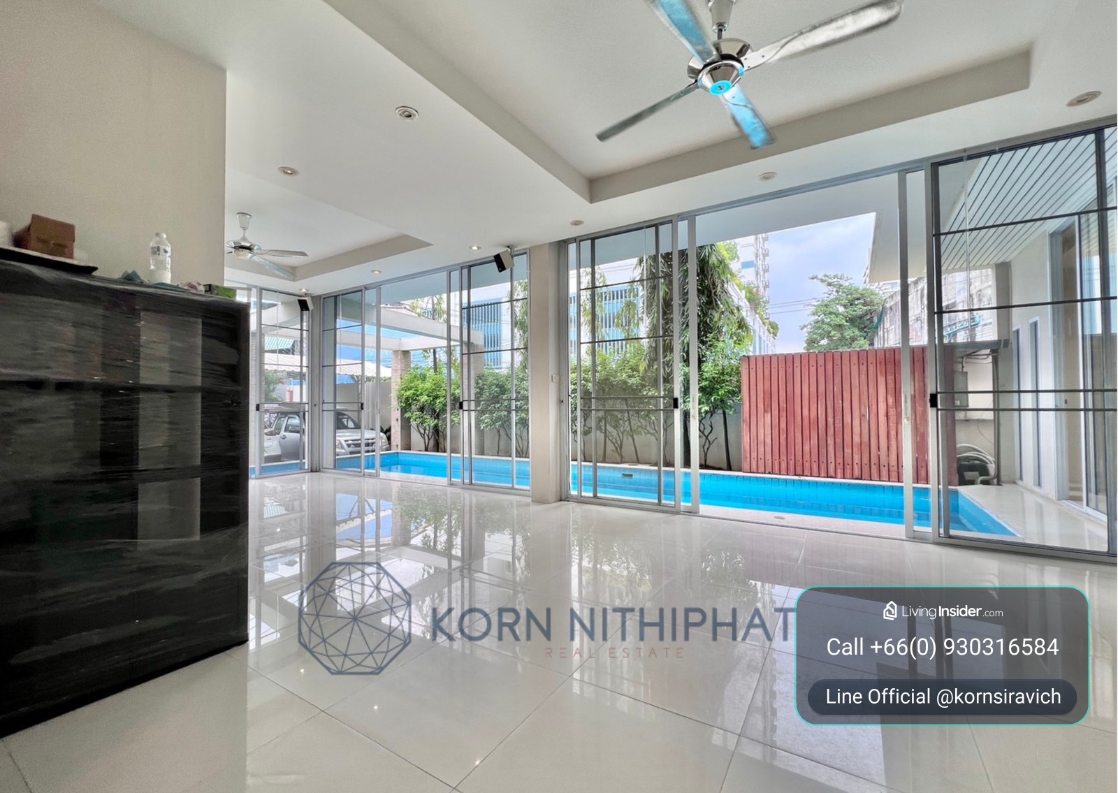 For Rent Pet Friendly Pool Villa in Thonglor - Sukhumvit 55, Bangkok | Space 600SQM 4BR 4BA 2PARKINGS – รูปที่ 4