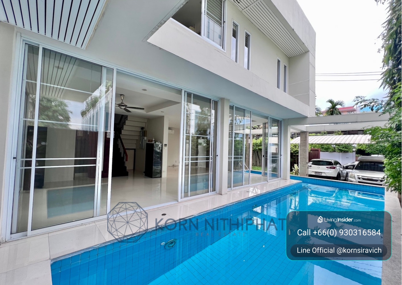 For Rent Pet Friendly Pool Villa in Thonglor - Sukhumvit 55, Bangkok | Space 600SQM 4BR 4BA 2PARKINGS – รูปที่ 2