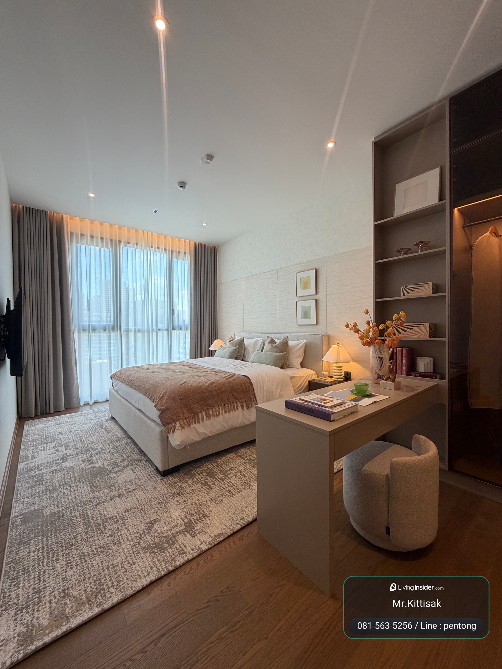 Via Ari 81 ตร.ม. ห้อง 2 Bedroom พร้อมพื้นที่ใช้สอยที่กว้างขึ้น – รูปที่ 4