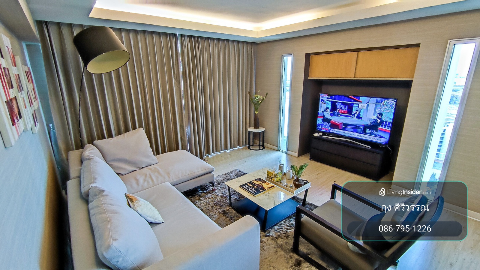 ให้เช่า The Lake View 2 นอน วิวทะเลสาบ เมืองทองธานี ใกล้ MRT ชมพู – รูปที่ 4