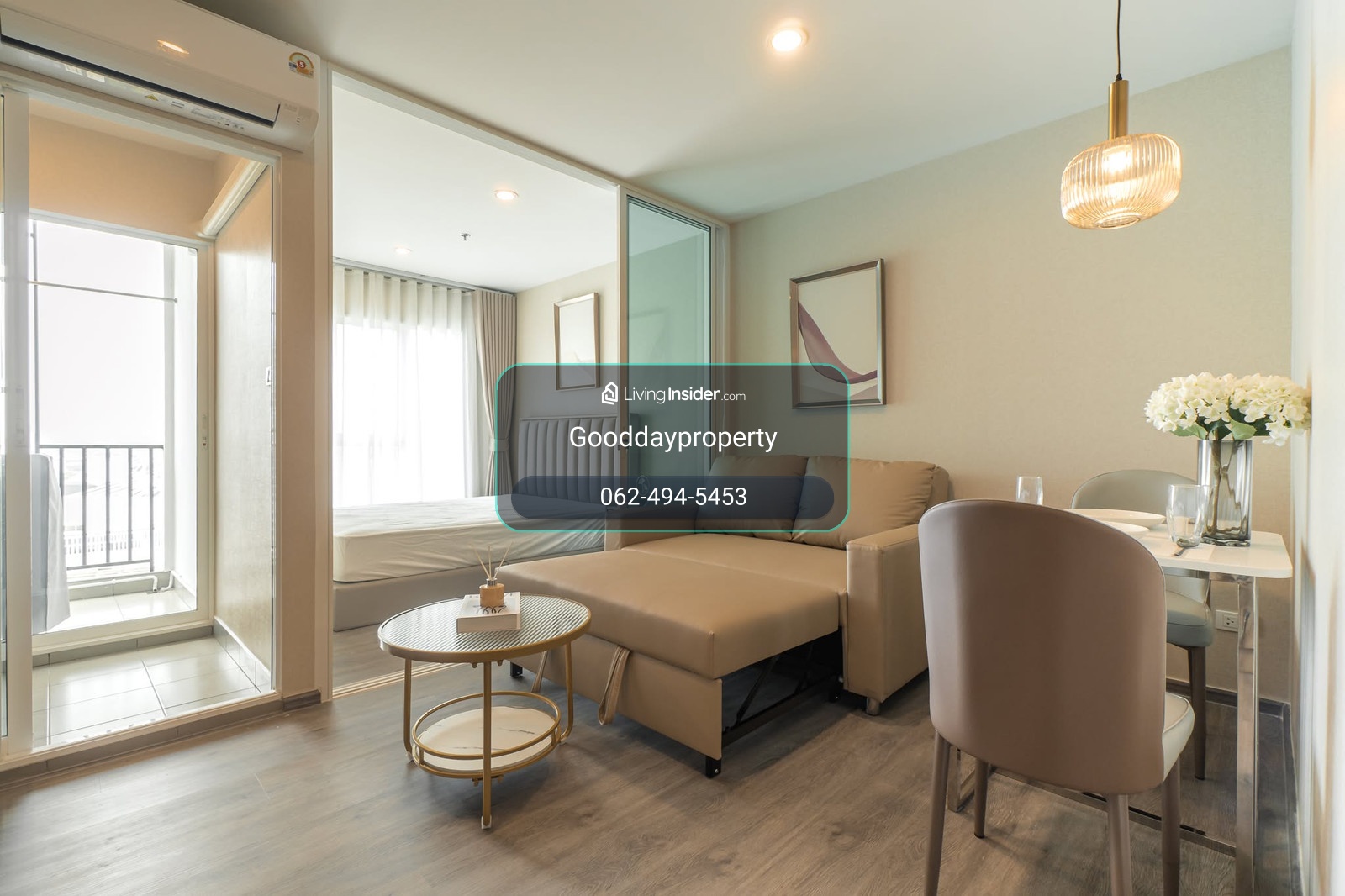 For Rent: Regent Home Bangna - High Floor 1BR, Cozy 12k Near BTS – รูปที่ 3