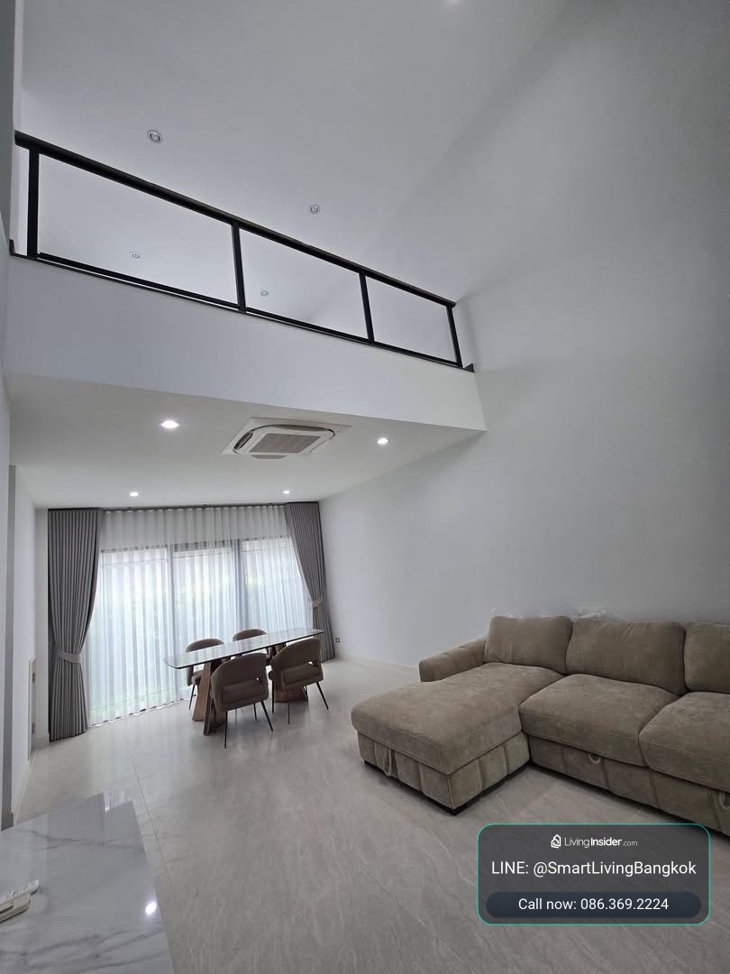 ให้เช่าทาวน์โฮม 3 ชั้น อ่อนนุช 21 Baan Klang Muang Classe Sukhumvit 77 รับสัตว์เลี้ยง ใกล้ BTS อ่อนนุช  – รูปที่ 2