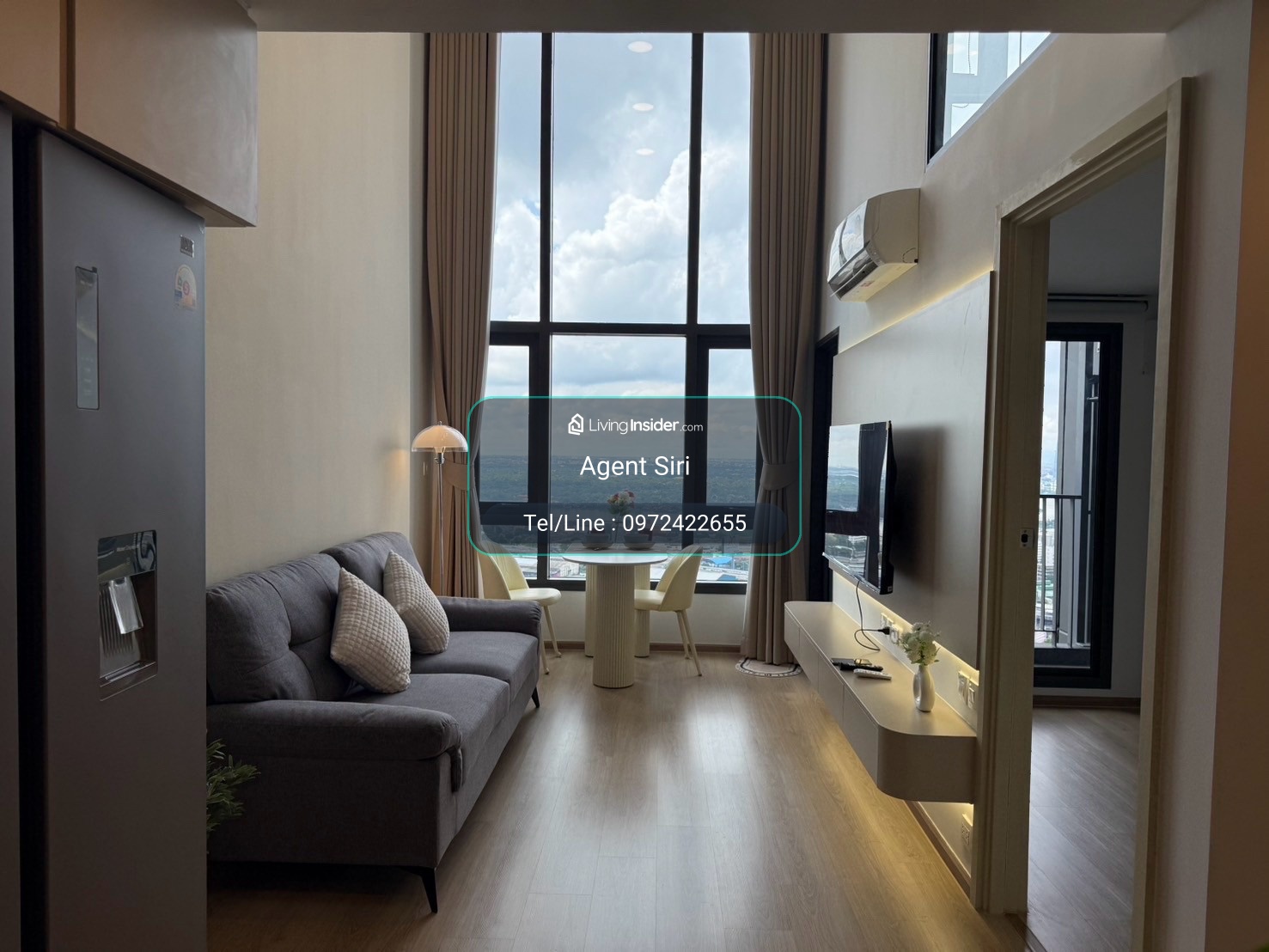 Minimal style🔥For Rent🔥2b1b  🚩LIFE Rama4 - Asoke ✅Pls Call ✅+66972422655 – รูปที่ 3