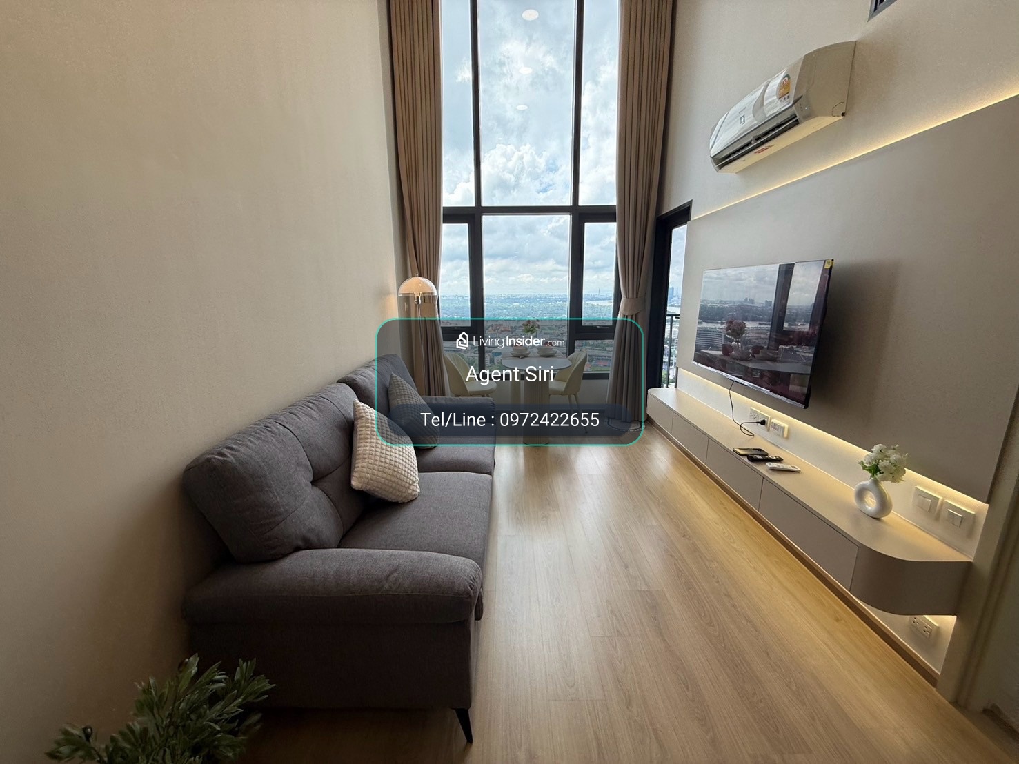 Minimal style🔥For Rent🔥2b1b  🚩LIFE Rama4 - Asoke ✅Pls Call ✅+66972422655 – รูปที่ 2