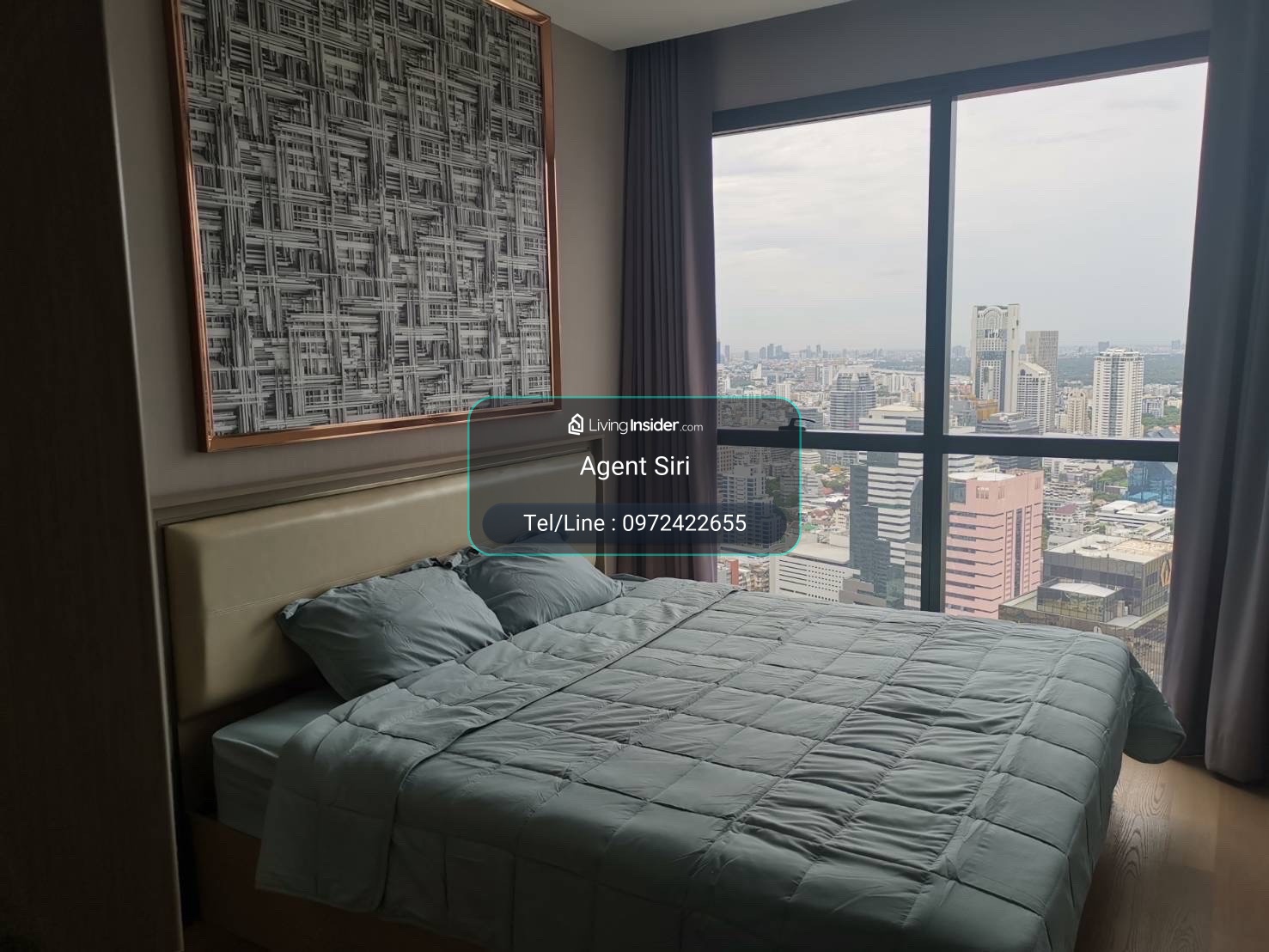 🔥For Rent🔥2b1b  🚩Ashton Chula - Silom ✅Pls Call ✅+66972422655 – รูปที่ 4