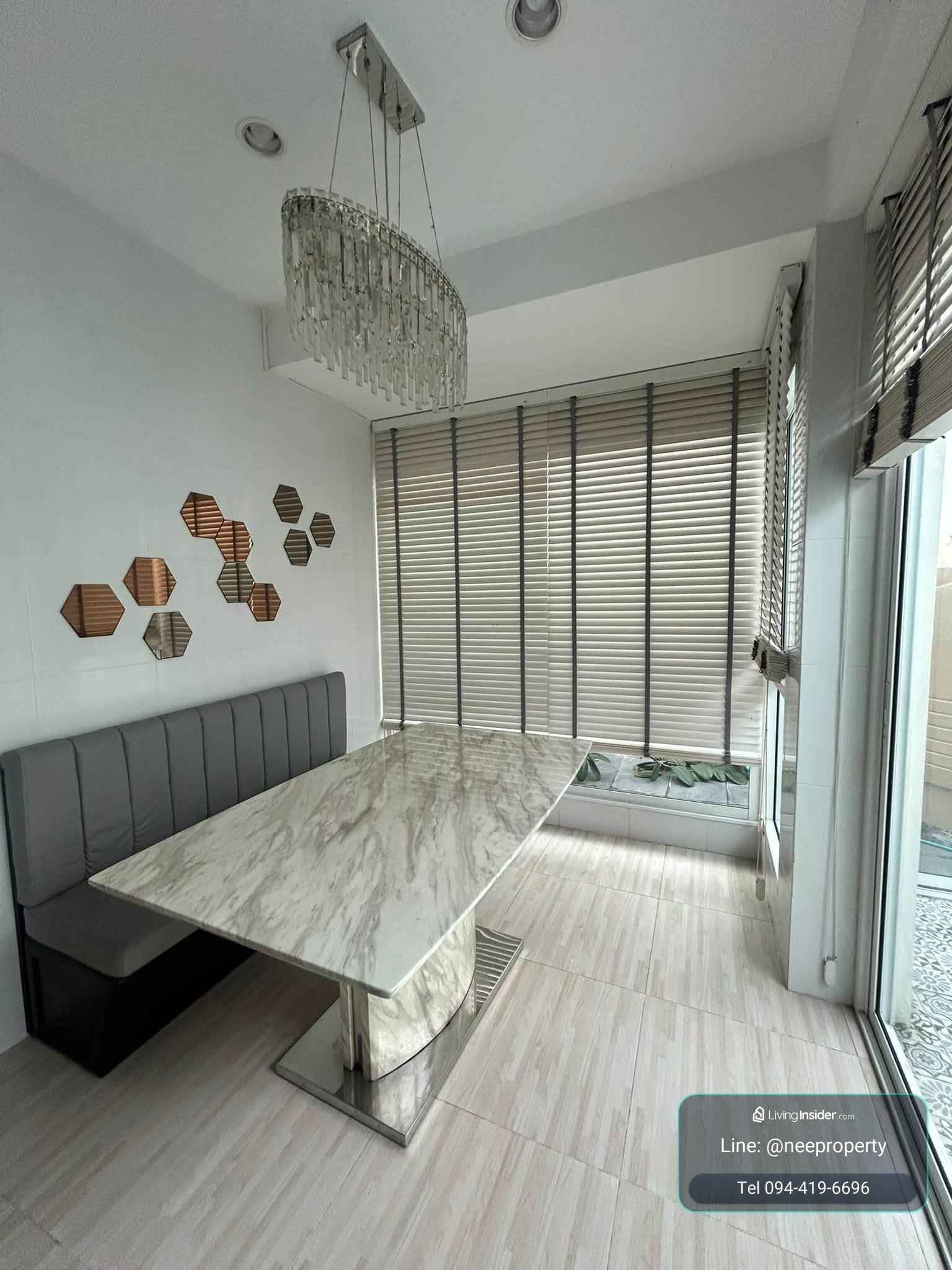 For rent, 3-story townhouse, Suthisan – Soi 20 June, beautiful house. Fully built-in furniture Ready to move in – รูปที่ 4