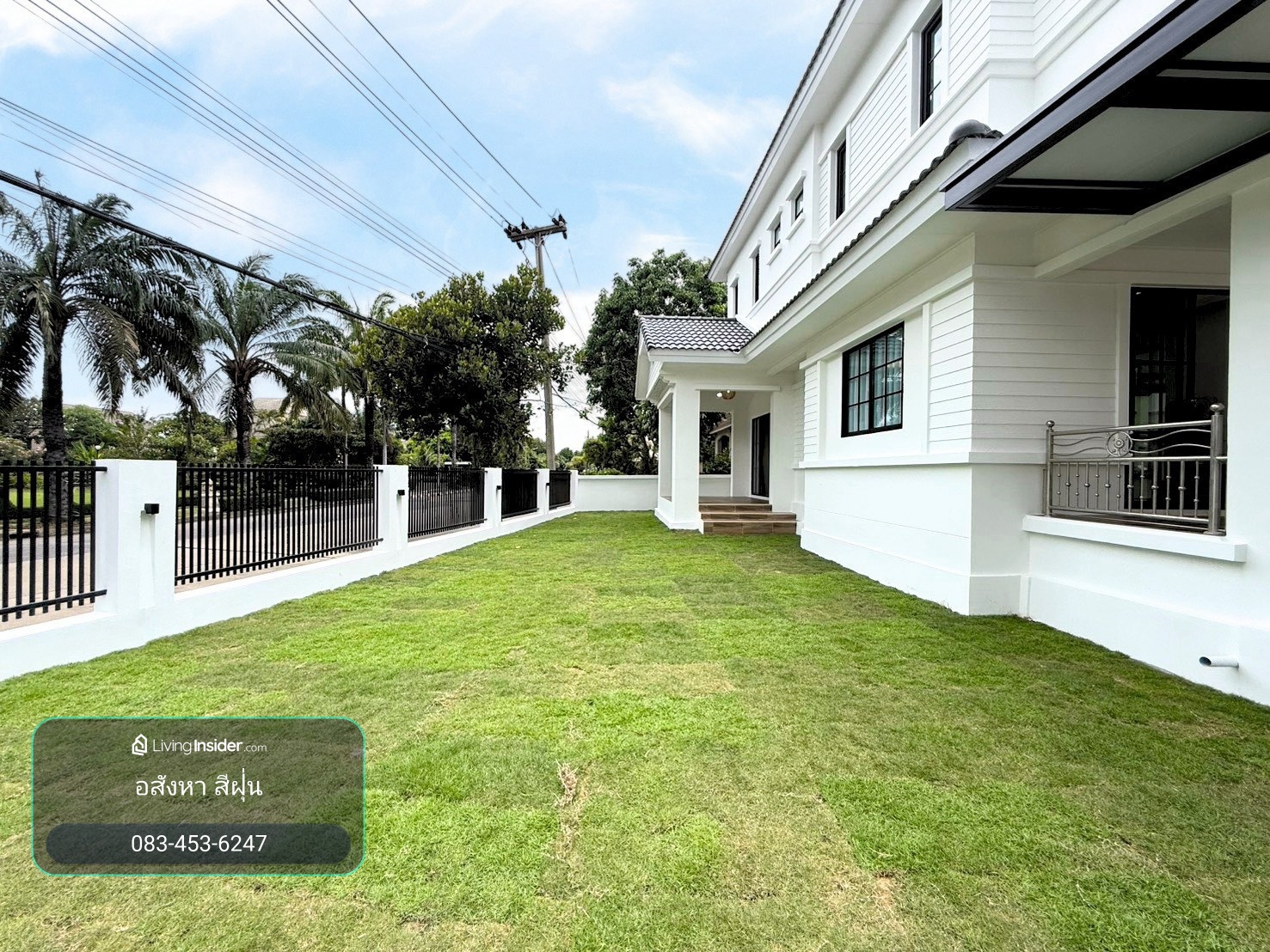 2-story detached house for sale, Manthana Village, Rangsit-Khlong 2, corner house, Soi 9, area 80.2 square meters, 3 bedrooms, Prachathipat Subdistrict, Thanyaburi District, Pathum Thani. – รูปที่ 4