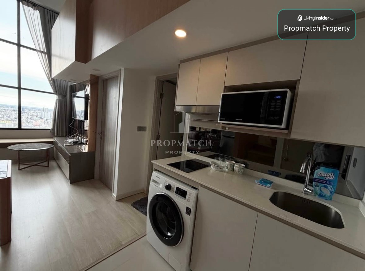 ✨Flash Deal ✨KnightsBridge Prime Sathorn ( 2Bed1 Bath 44SQM.) พร้อมอยู่ ! เพียง 32,000 บาทต่อเดือน Tel.0981315848@propmatch  – รูปที่ 4