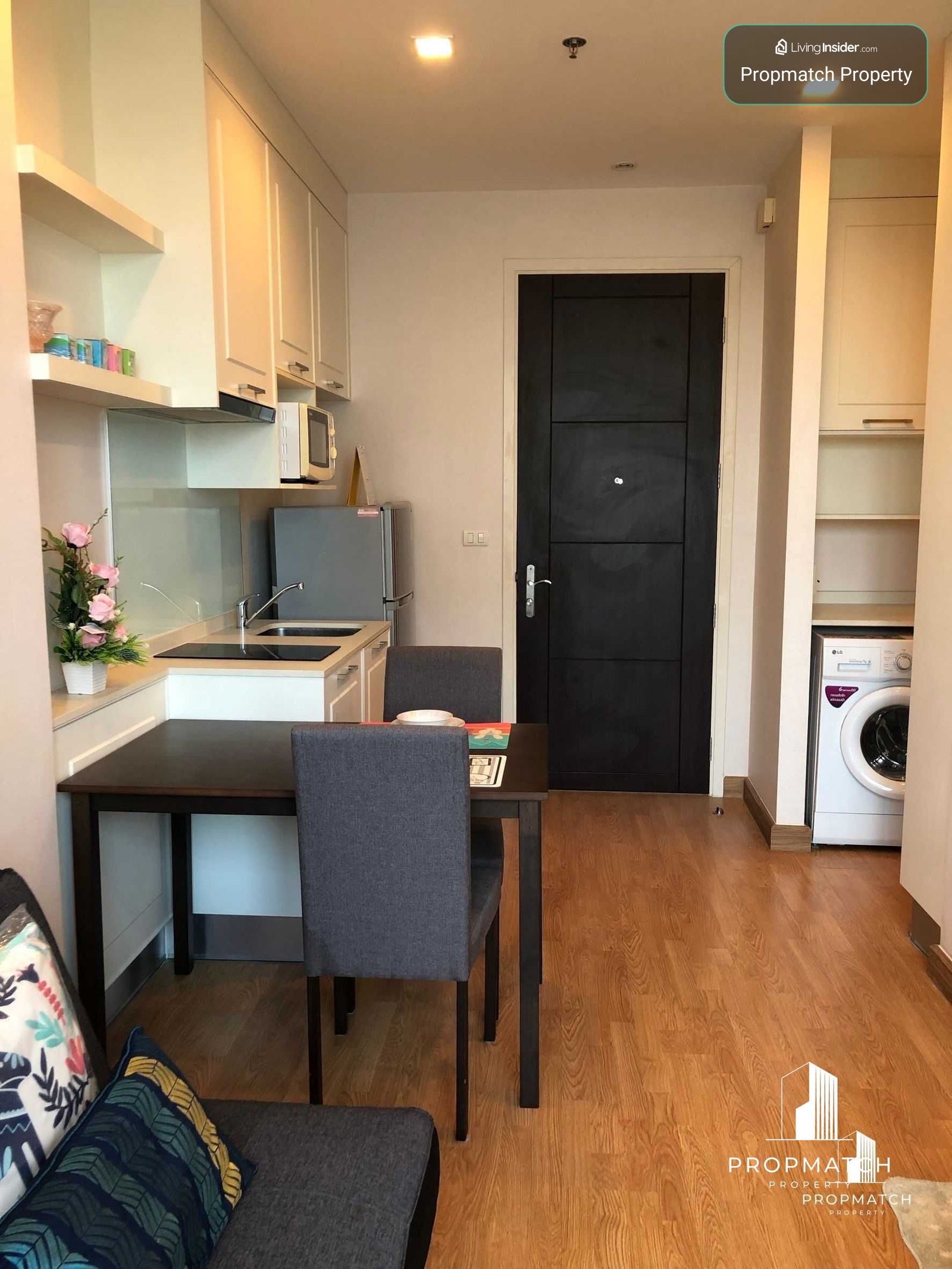 ✨Flash Deal ✨Q House Sukhumvit 79 ( 1Bed 1Bath 30SQM.) พร้อมอยู่ ! เพียง 17,000 บาทต่อเดือน Tel.0981315848@propmatch  – รูปที่ 3