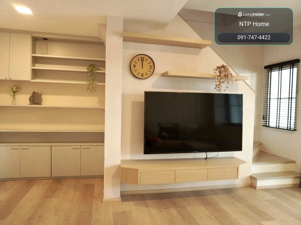 𝐅𝐨𝐫 𝐫𝐞𝐧𝐭 🏡  ทาวน์โฮม  📍 𝐈𝐧𝐝𝐲 𝐁𝐚𝐧𝐠𝐧𝐚 𝐑𝐚𝐦𝐤𝐡𝐚𝐦𝐡𝐚𝐞𝐧𝐠 𝟐   ทำเลดี ใกล้ Mega Bangna 🛍️ หลังบ้านกว้างพร้อมครัว Build-in   – รูปที่ 3