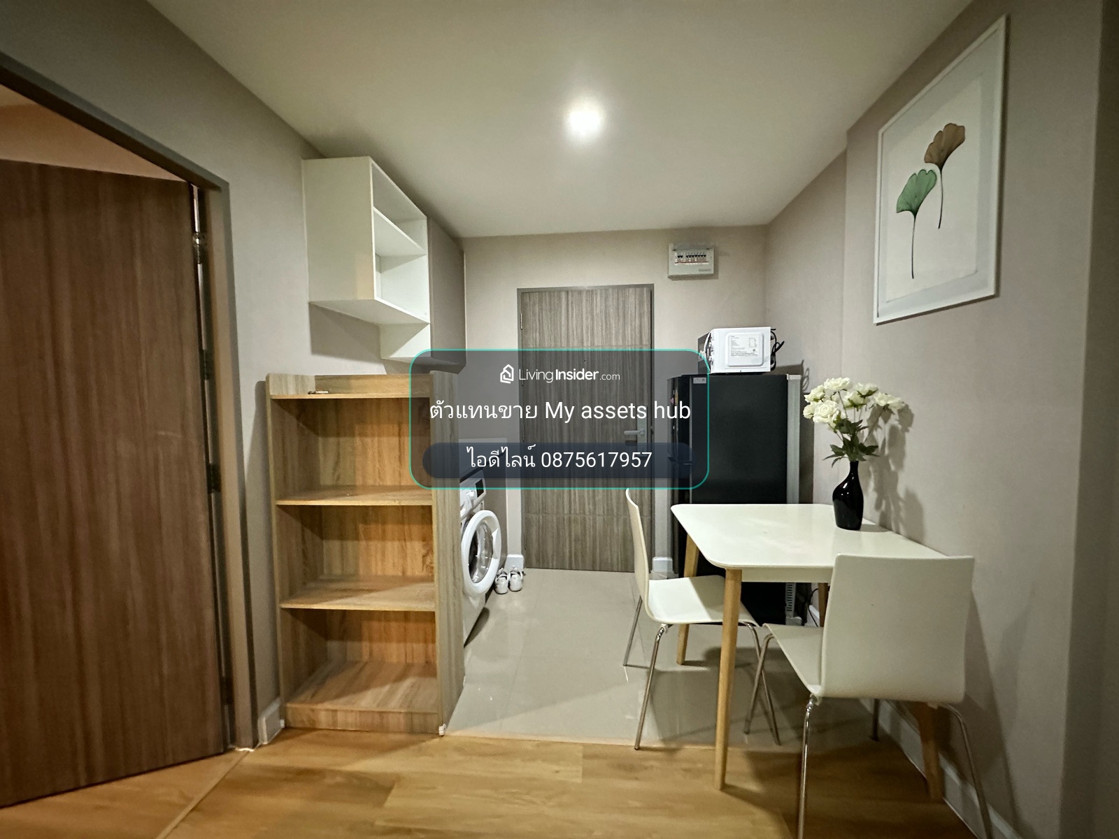 ให้เช่า คอนโด  เมโทรลักซ์ รัชดา (รับ co) ชั้น 1 ตึก บี  วิวสวน  สระ  37 ตร.ม.  – รูปที่ 2