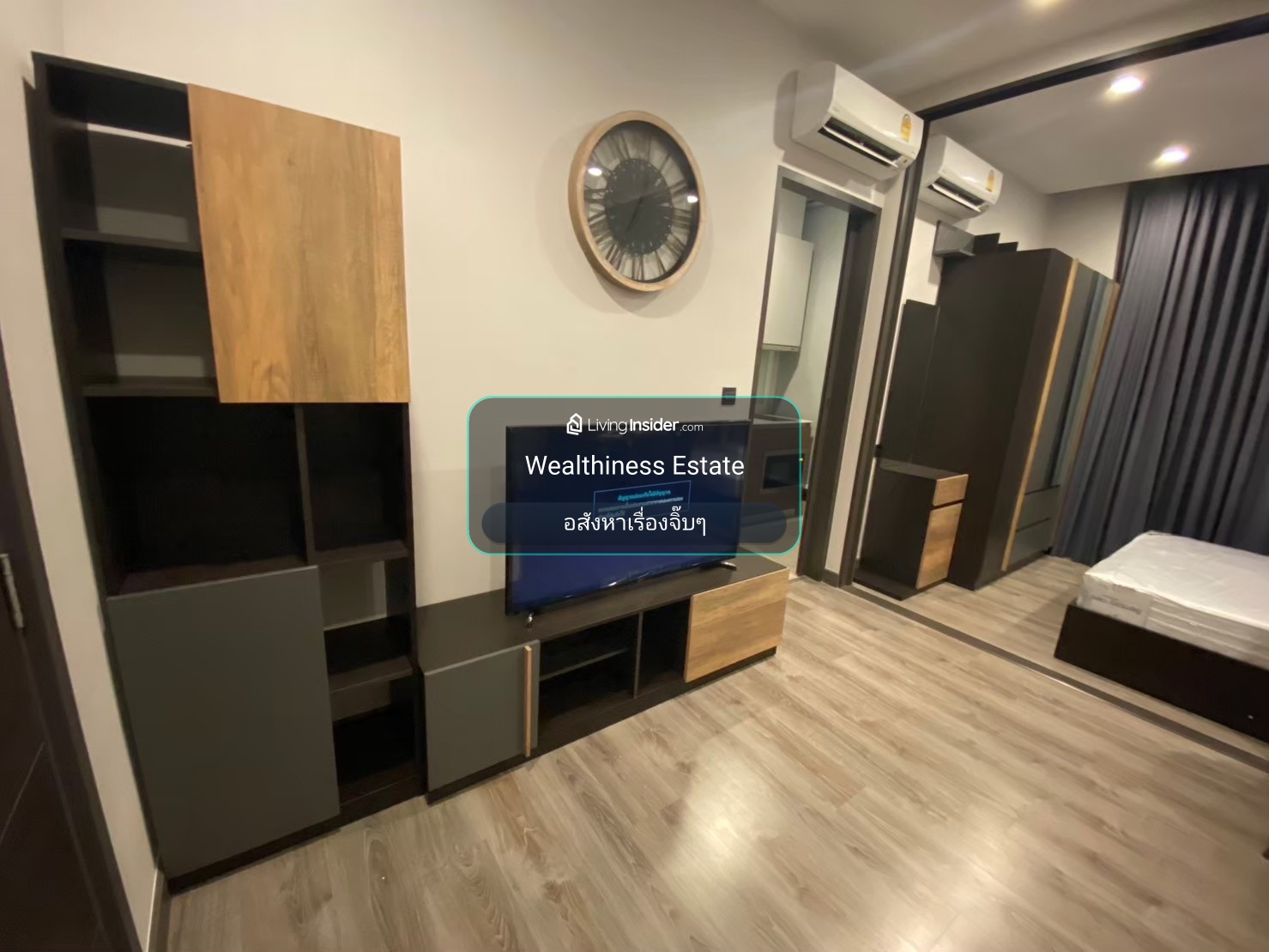 For sale: Urbano Ratchawithi, 20th floor, Chao Phraya River view, 30.66 sq m., near MRT Sirindhorn 100 meters, 20th floor room, Building A, Chao Phraya view 087-808-3690 – รูปที่ 3
