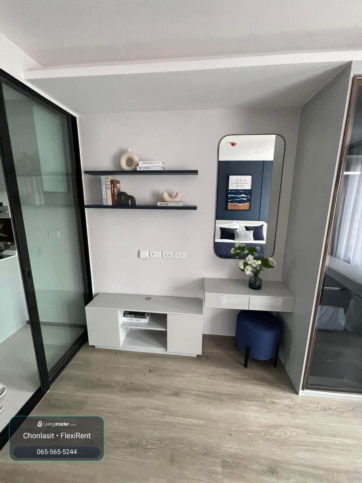 🌃 FOR RENT | SOHO BANGKOK RATCHADA ✨ Simplex ชั้น 7 | 26 ตร.ม. | Build-in ครบ | ห้องสวยพร้อมอยู่ – รูปที่ 3
