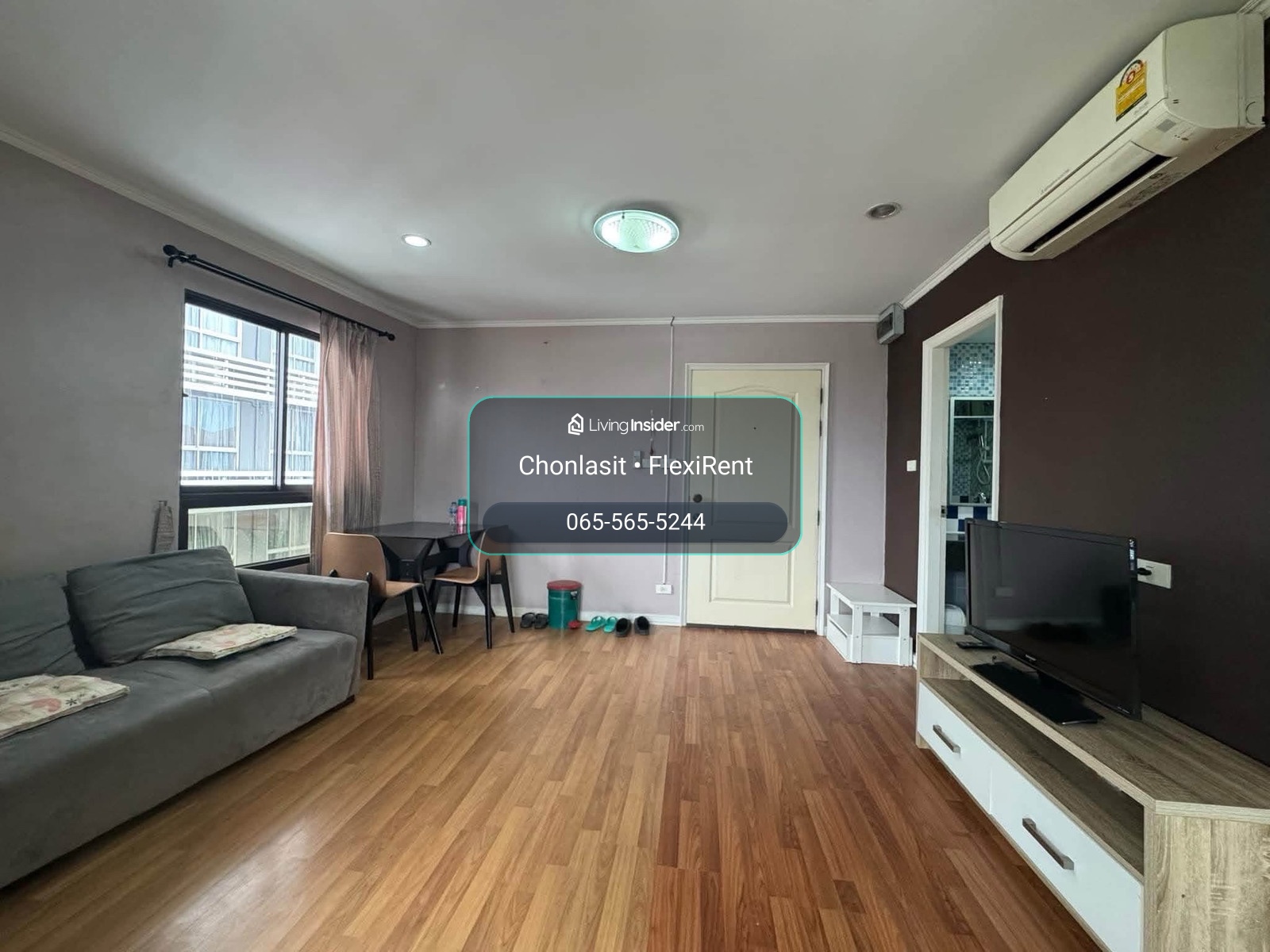 🏡 FOR RENT | LUMPINI PLACE NARATHIWAT 24 ✨ ห้องมุม ชั้นบนสุด | เป็นส่วนตัว ไม่แชร์ผนังกับห้องอื่น – รูปที่ 2