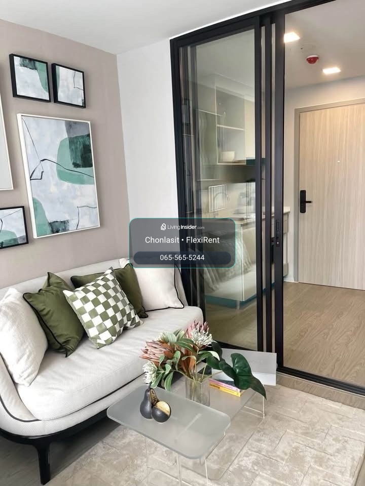🌿 FOR RENT | ATMOZ OASIS ONNUT ✨ 4th floor | Fully divided room | Near MRT Srinuch, just 5 minutes walk. – รูปที่ 3