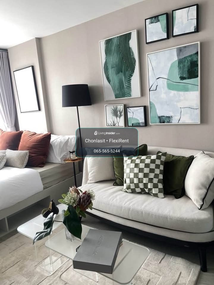 🌿 FOR RENT | ATMOZ OASIS ONNUT ✨ 4th floor | Fully divided room | Near MRT Srinuch, just 5 minutes walk. – รูปที่ 2