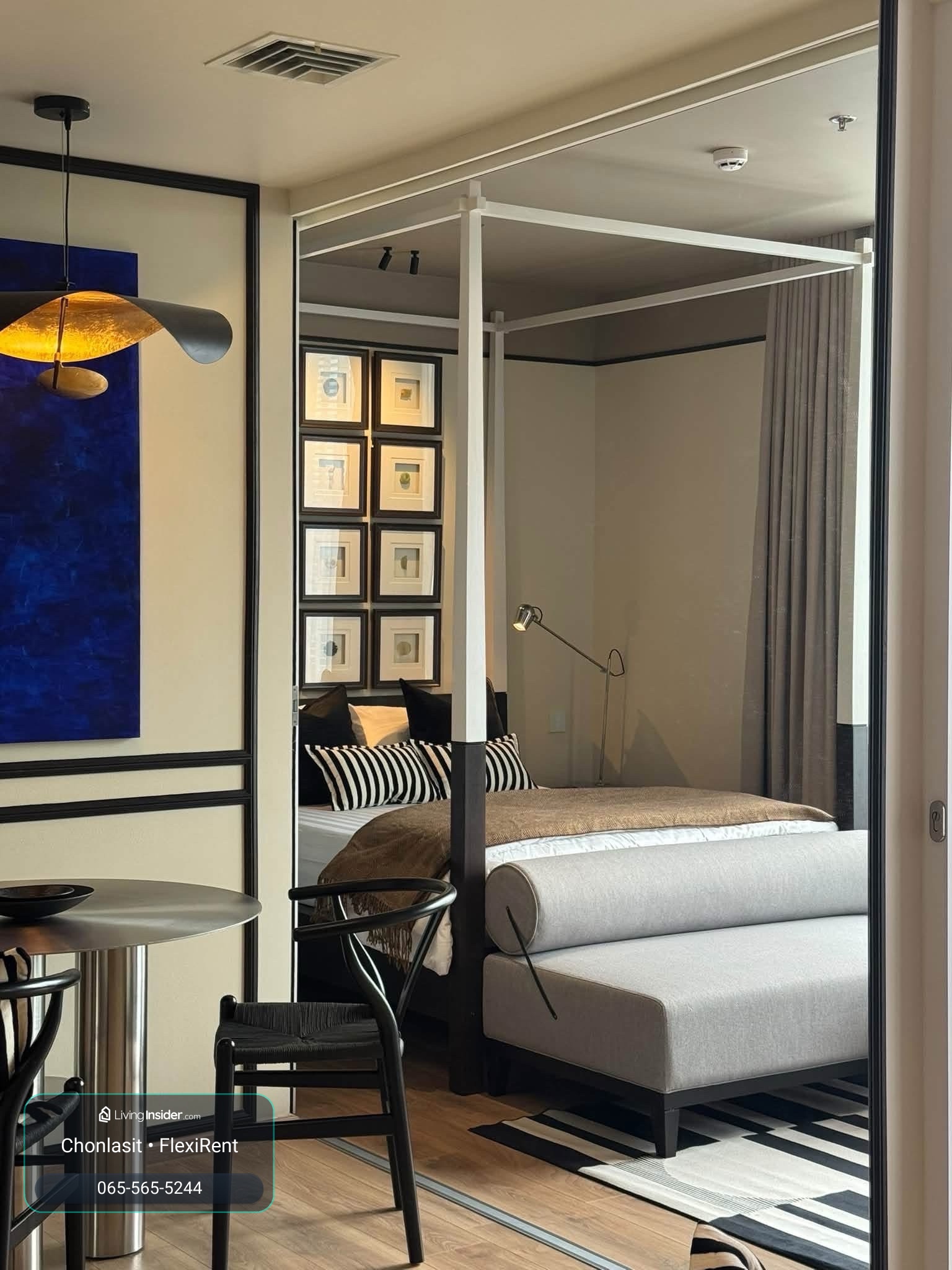 🏡 𝐅𝐎𝐑 𝐑𝐄𝐍𝐓 | 𝐍𝐎𝐁𝐋𝐄 𝐅𝐎𝐑𝐌 𝐓𝐇𝐎𝐍𝐆𝐋𝐎𝐑 ✨ 17TH FLOOR | 1 BEDROOM | MID-THONGLOR – รูปที่ 2