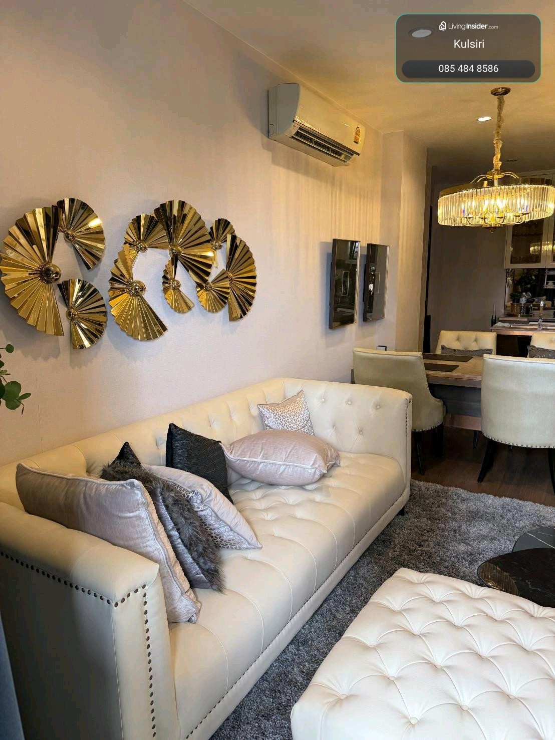 🔥ให้เช่า / ขาย คอนโด ชีวาทัย บางโพ Chewathai Residence Bang Pho) ⛳️⛳️ตั้งอยู่บนถนนประชาราษฎร์ สาย 2 ติดรถไฟฟ้า MRT สถานีบางโพ   🔥ห้องแต่งสวย พื้นที่ 74.68 ตรม ขนาด 2 นอน 2 น้ำ ชั้น 8 เฟอร์ครบ เครื่องใช้ไฟฟ้าครบพร้อมอยู่  🔥เช่า 42,000/เดือน สัญญา 1ปี – รูปที่ 3