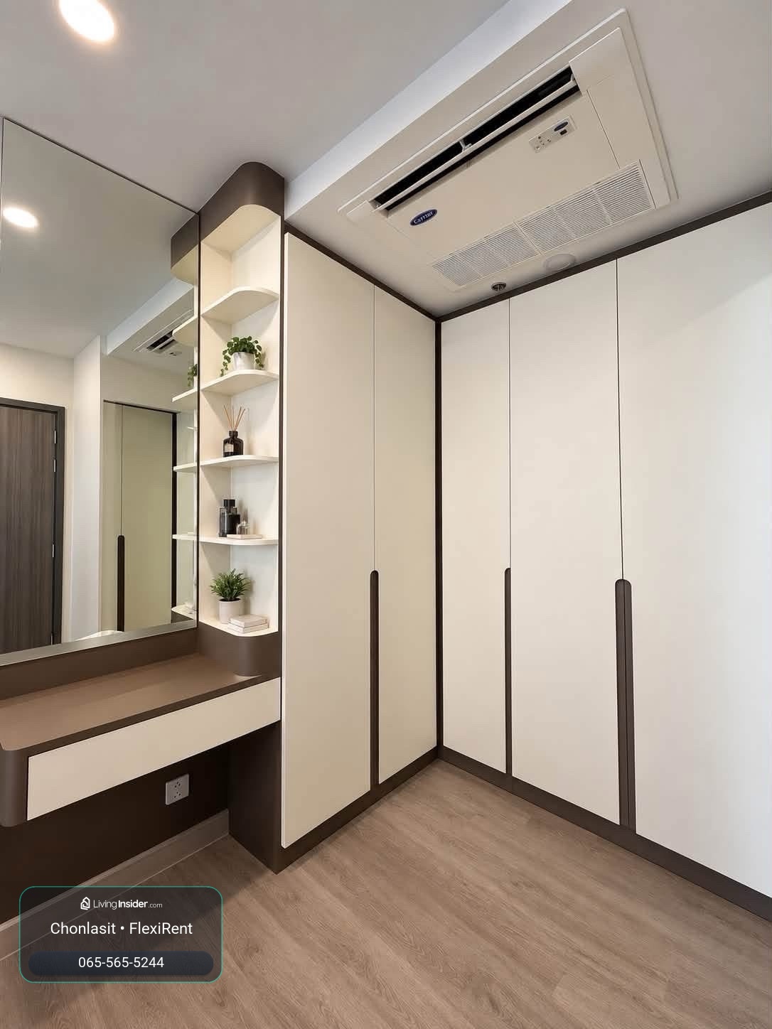 🏡 FOR RENT | Supalai Premier Samsen - Ratchawat ✨ 49 sq m. | Closed kitchen + balcony | 9th floor, south facing, good wind all day | Custom-Made furniture – รูปที่ 4