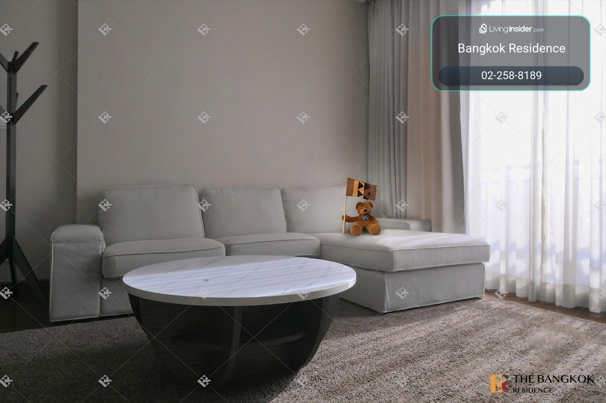 🔥Ivy Ampio | 2 Bedroom 80 ตร.ม. ปล่อยเช่าเพียง 47,000 บาท ห้องสวย ชั้นสูง วิวสถานฑูต ราคาดี ทำเลดี ใกล้ MRT 200 เมตร - By Loft 0842824246 – รูปที่ 3