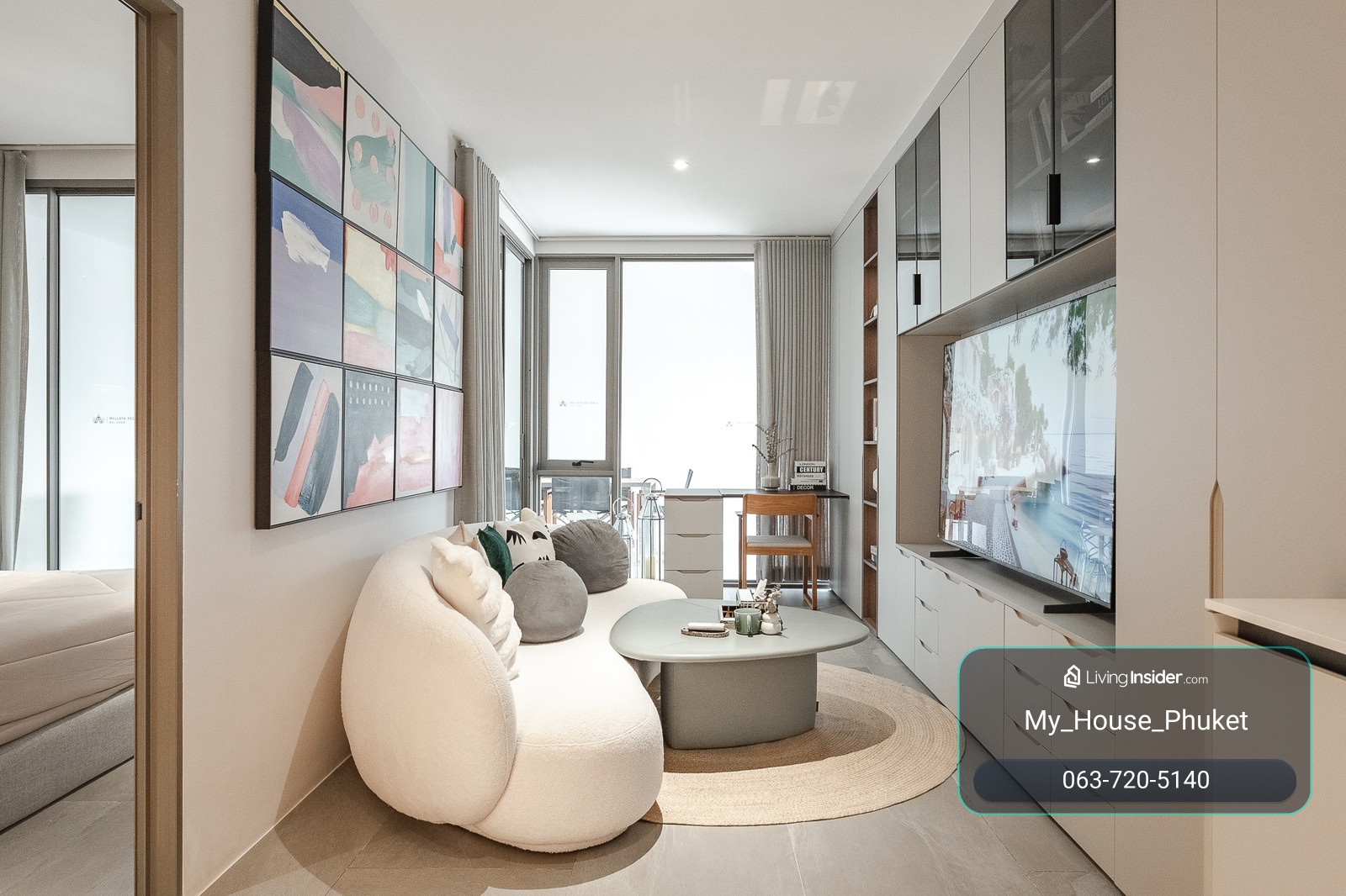 ขายคอนโดหรู | 1 ห้องนอน ขนาดใหญ่ 54 ตร.ม. โซนในหาน–ราไวย์ (เริ่มต้น 6.48 ล้านบาท)  – รูปที่ 3