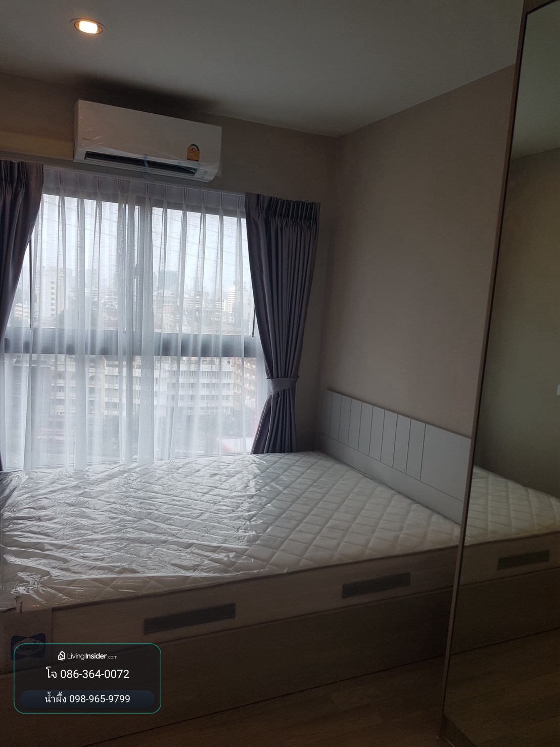 Privacy พระราม 9  เฟอร์นิเจอร์ครบ พร้อมเข้าอยู่ 47 ตรม.   23,000 บาท/เดือน – รูปที่ 3