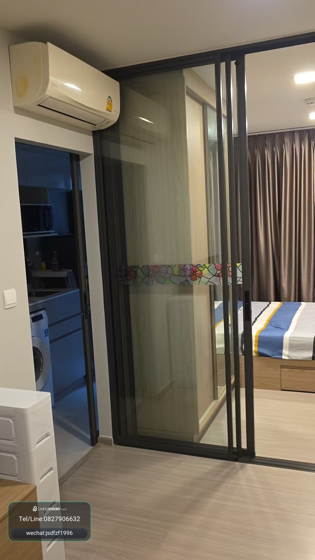 เดอะไพรเวซี่ S101 | อบอุ่น 26 ตร.ม. หน่วย 1BR (700 ม. ถึง BTS ปุณณวิถี) ค่าเช่า: 12,000 บาท / เดือน – รูปที่ 3