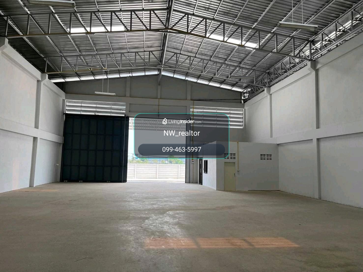 ให้เช่าโกดังโรงงาน พื้นที่ใช้สอย825ตรม. ใกล้บิ๊กซีอ้อมใหญ่ ทำเลดี เหมาะต่อธุรกิจ รถใหญ่เข้าออกสะดวก – รูปที่ 4