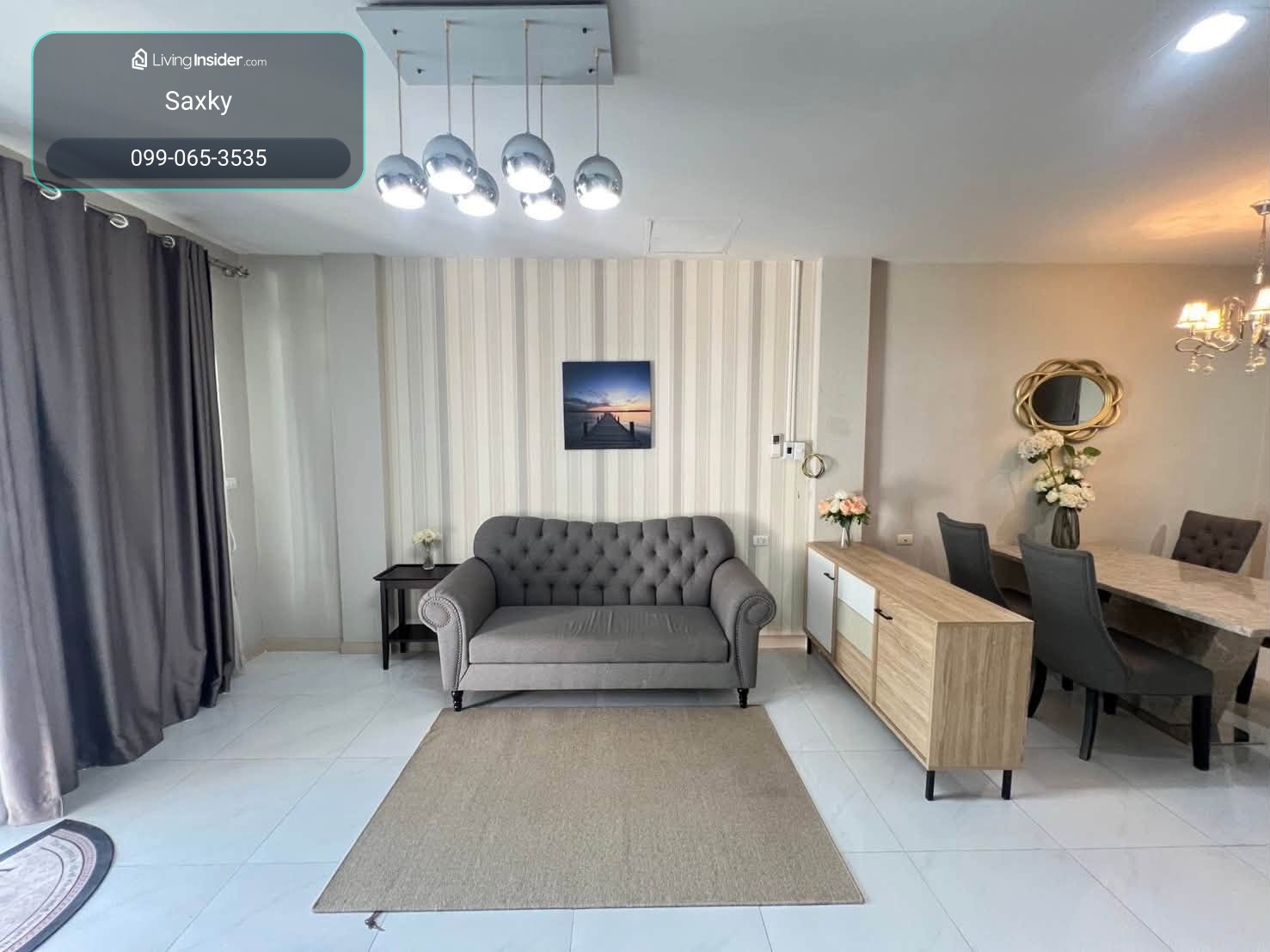 ⚡ For rent, 3-story townhome, Ruenrudee Village 7, Ramindra - Hathairat, size 21 sq m. ⚡ – รูปที่ 2