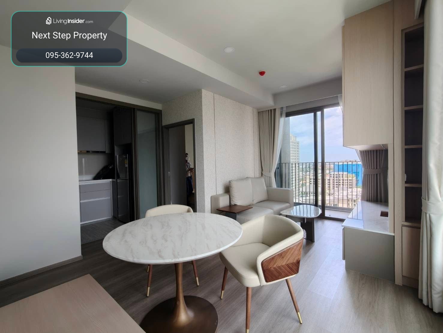NSJ: Whizdom The Forestias (Destinia), 60.87 sq.m., 2 Bedrooms, 2 Bathrooms, Forest Garden and Swimming Pool View, For Rent, Rental Price THB 40,000/month. – รูปที่ 2