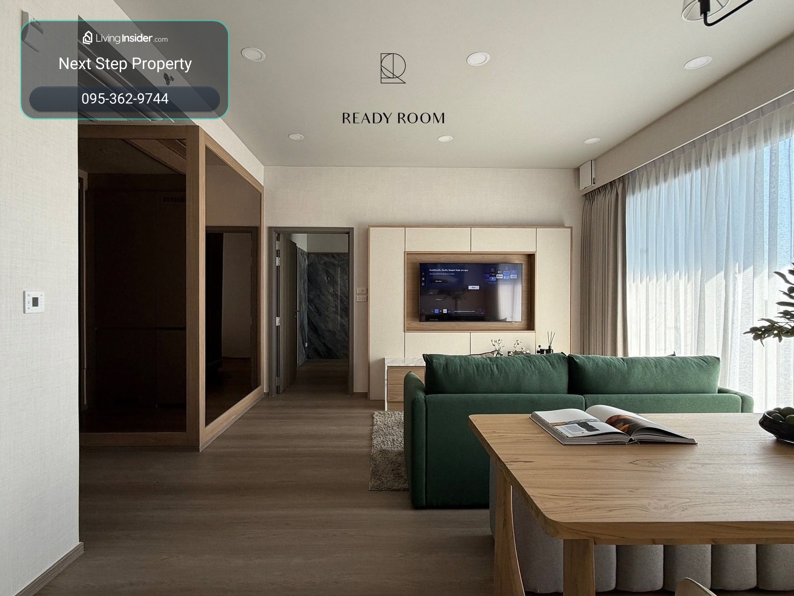 NSJ: Whizdom The Forestias (Destinia), High Flool, 73 sq.m., 2 Bedrooms, 2 Bathrooms, For Rent, Rental Price THB 70,000/month. – รูปที่ 3