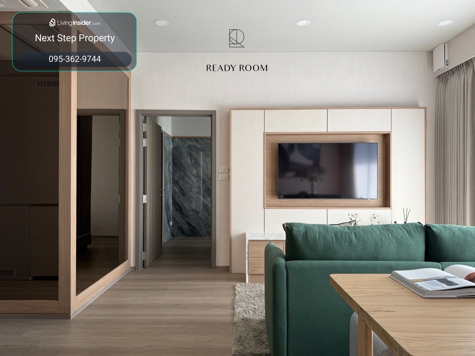 NSJ: Whizdom The Forestias (Destinia), High Flool, 73 sq.m., 2 Bedrooms, 2 Bathrooms, For Rent, Rental Price THB 70,000/month. – รูปที่ 4