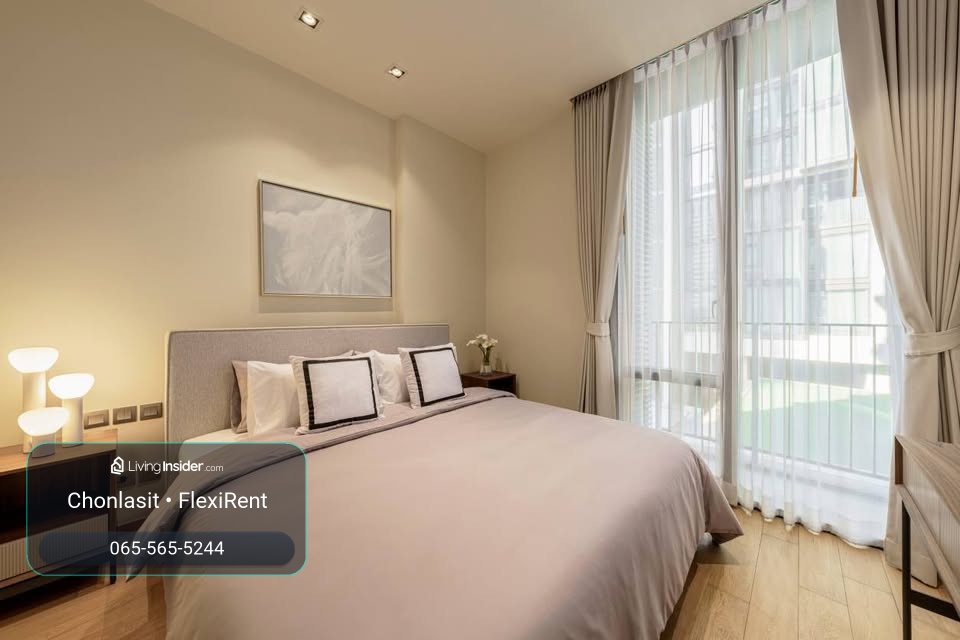 ✨ For rent 28 Chidlom 1 bedroom | 1 bathroom | 44 sq m. 🏙️ Location in the heart of Chidlom | Walk to BTS Chidlom only 200 m. – รูปที่ 3