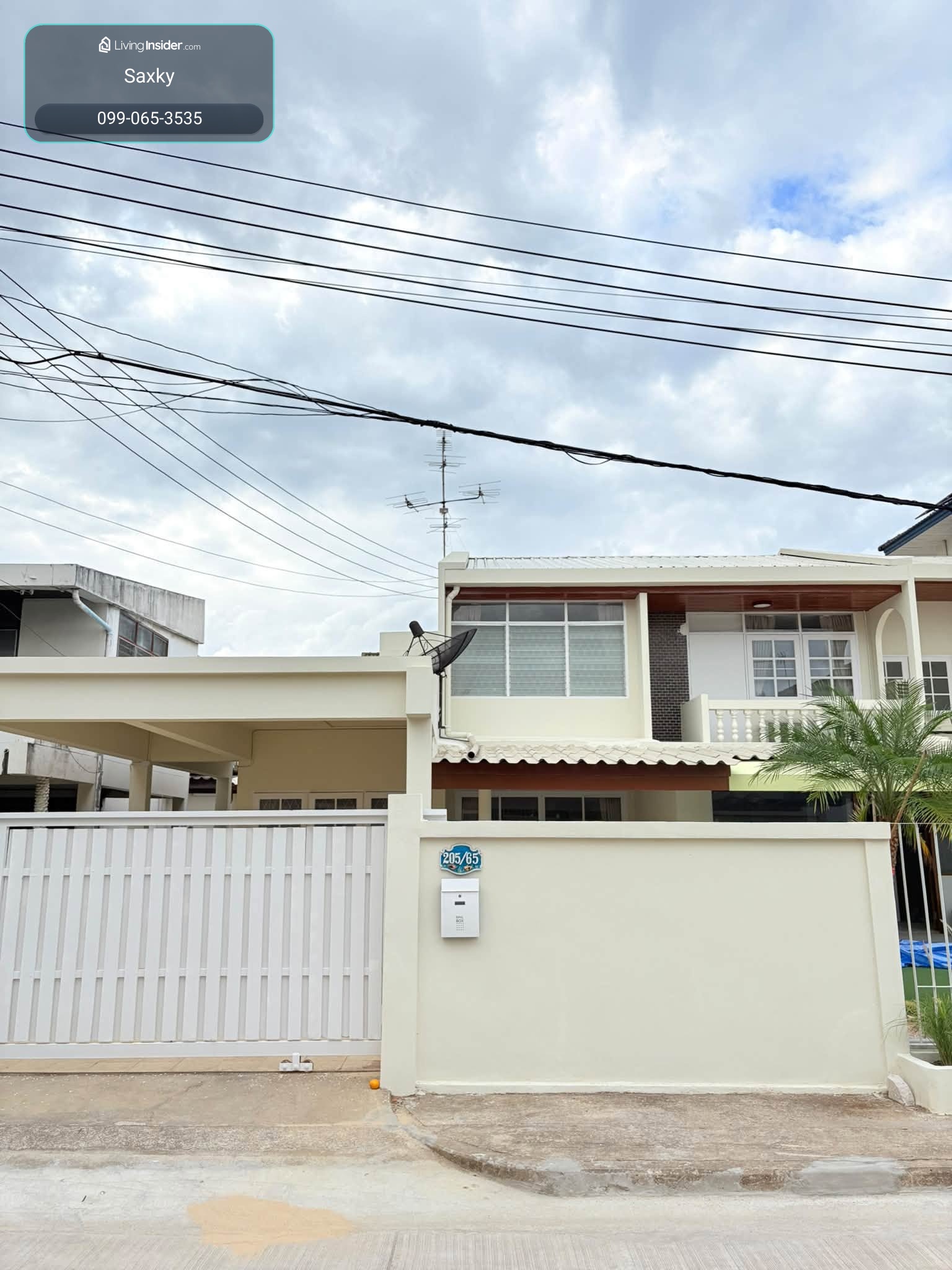 ⚡ ให้เช่า บ้านแฝด 2 ชั้น ซอย พัฒนาการ 69 ขนาด 44 ตร.ว. ⚡ – รูปที่ 2