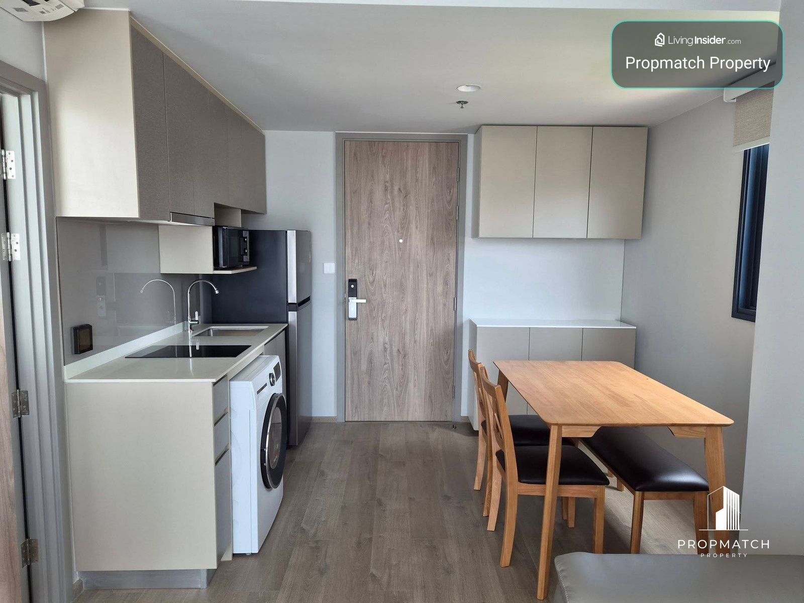 ✨Flash Deal ✨THE CROWN Residences Rama 4 ( 1Bed 1Bath 35SQM.) พร้อมอยู่ ! เพียง 35,000 บาทต่อเดือน Tel.0981315848@propmatch  – รูปที่ 2